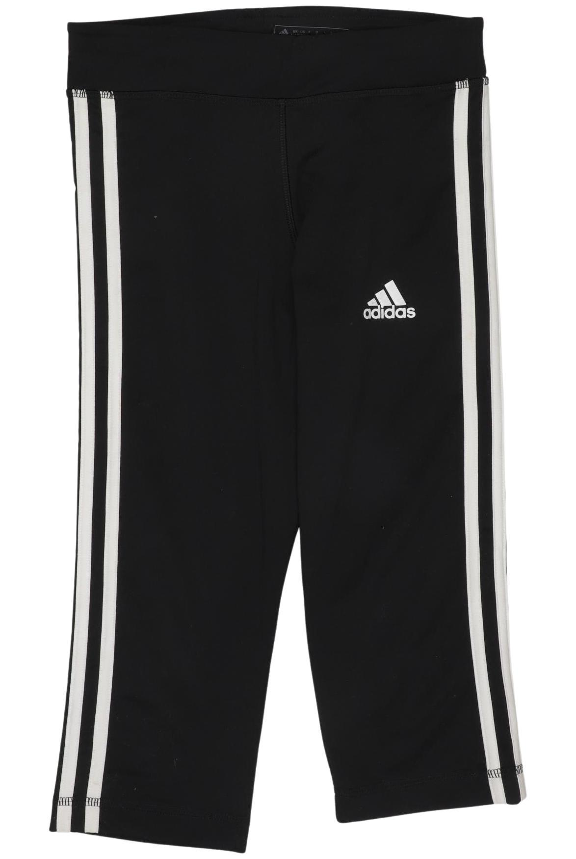 

adidas Damen Stoffhose, schwarz, Gr. 152