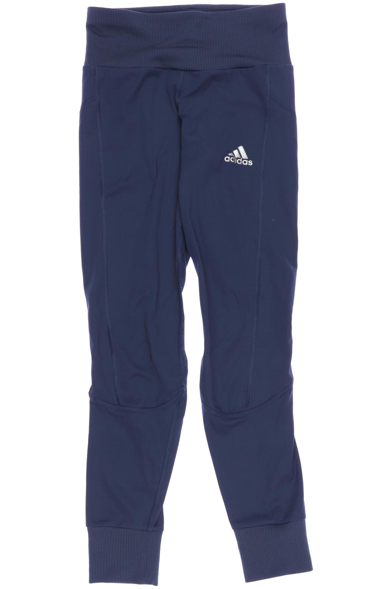 

adidas Damen Stoffhose, blau, Gr. 152