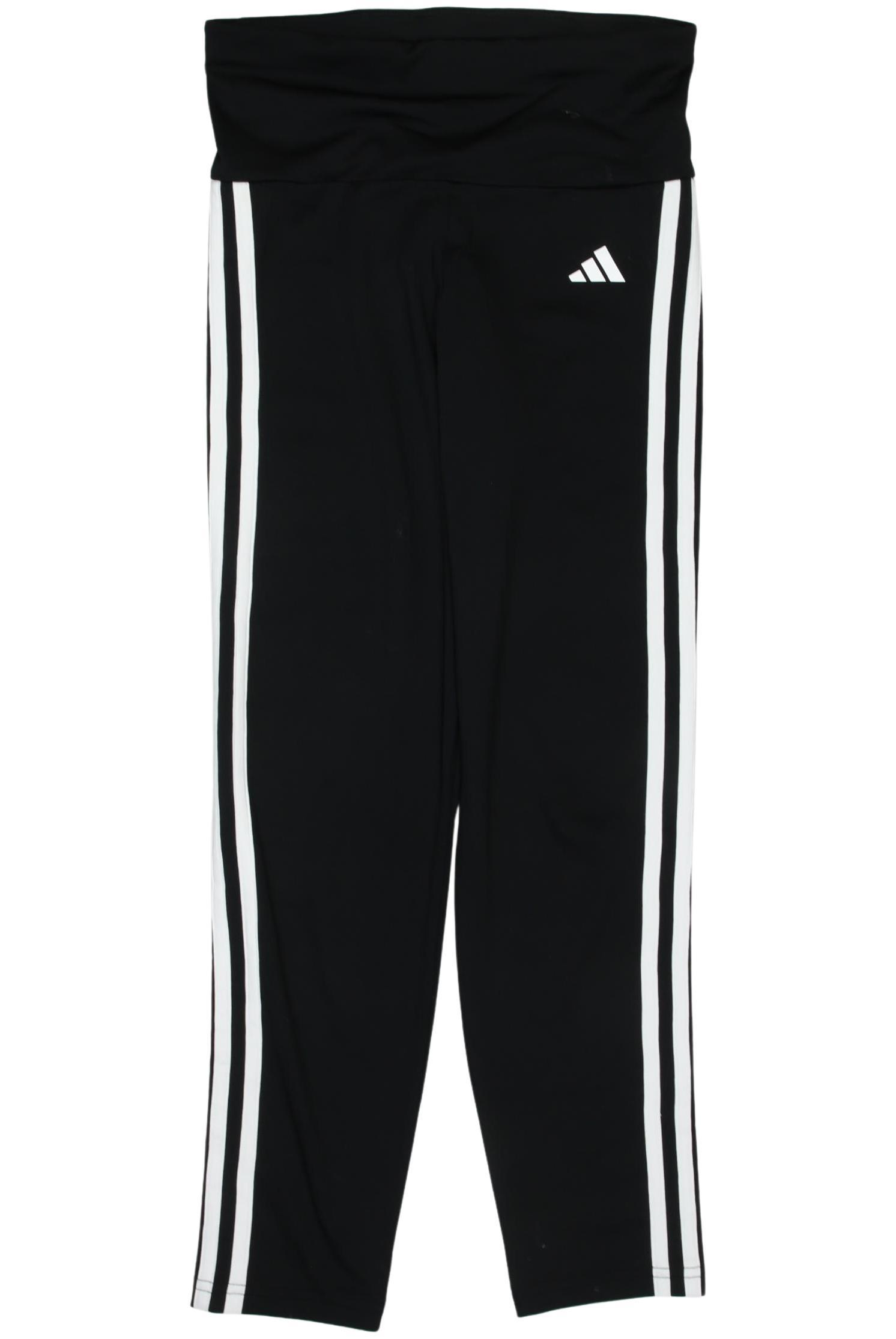 

adidas Damen Stoffhose, schwarz, Gr. 152