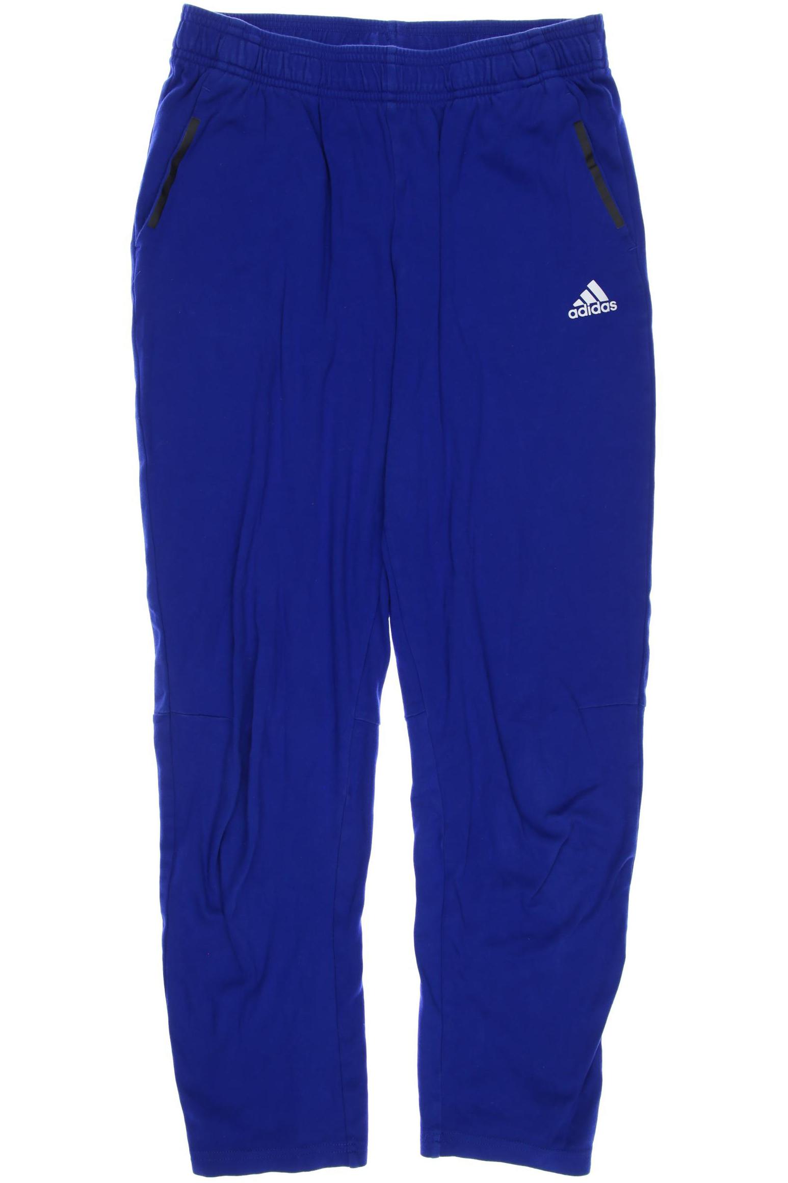 

adidas Damen Stoffhose, blau, Gr. 176