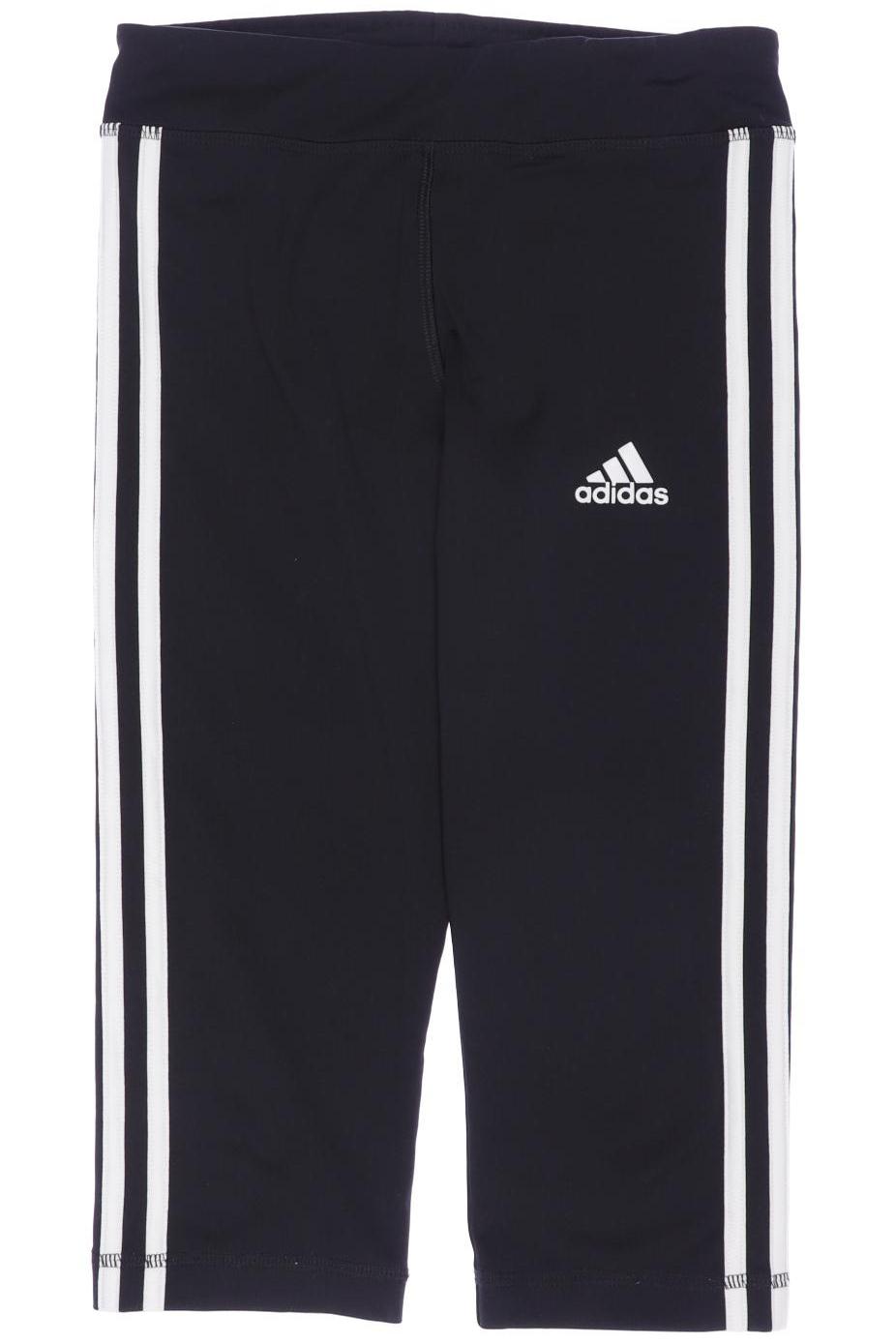 

adidas Damen Stoffhose, schwarz, Gr. 152