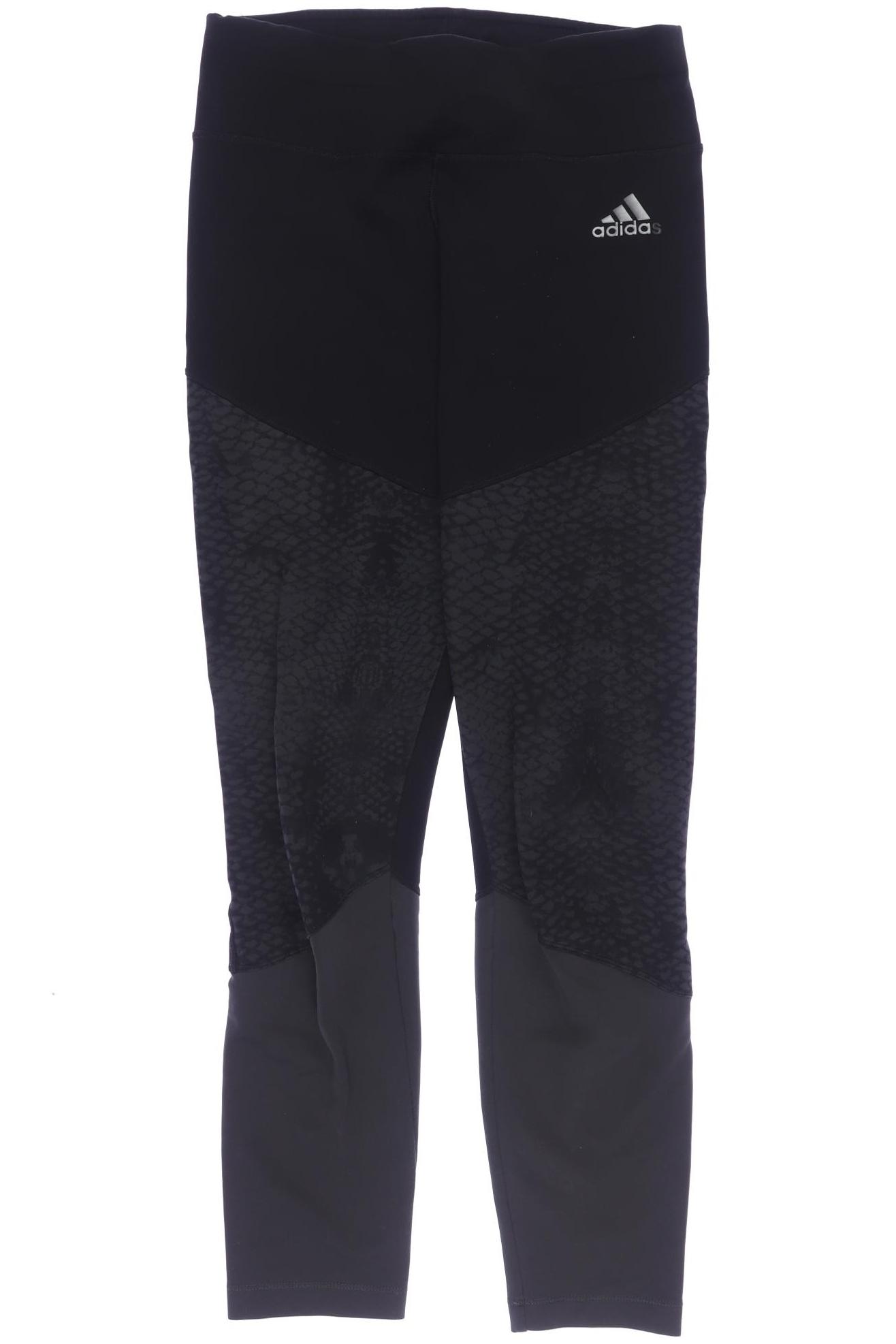 

adidas Damen Stoffhose, schwarz, Gr. 164