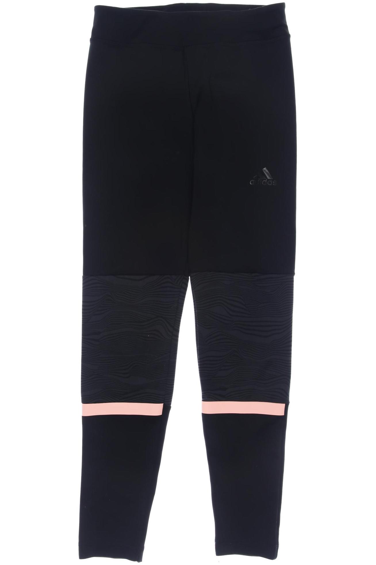 

adidas Damen Stoffhose, schwarz, Gr. 164