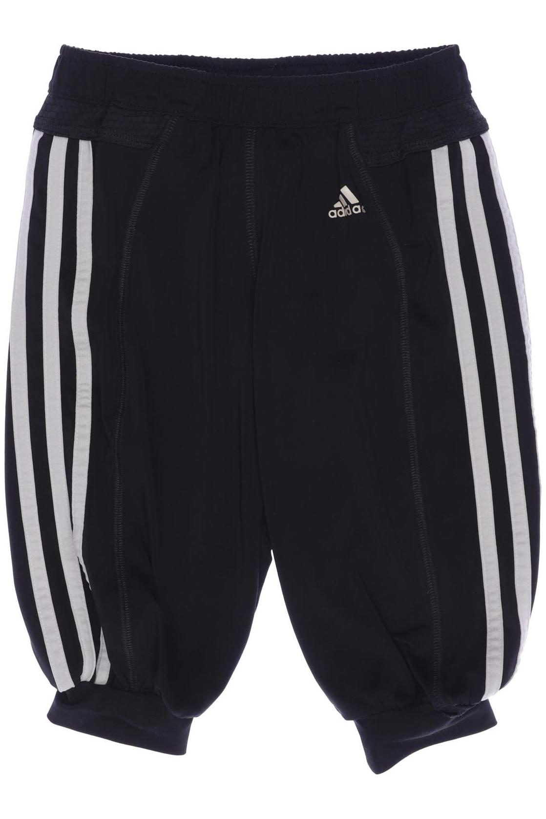 

adidas Damen Stoffhose, schwarz, Gr. 104