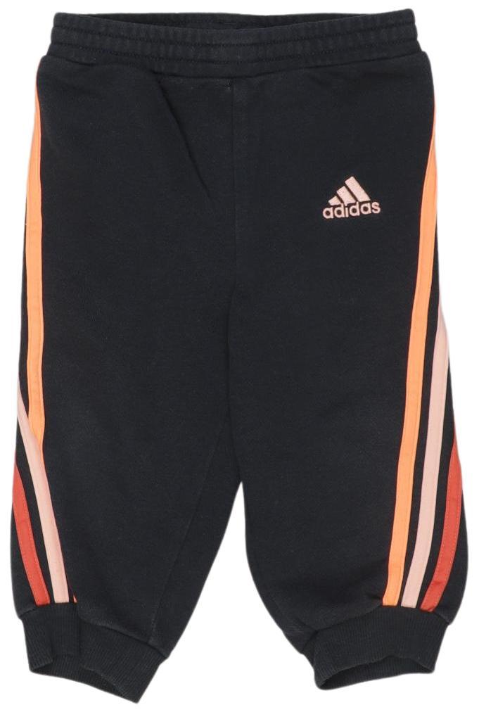 

adidas Mädchen Stoffhose, schwarz, Gr. 74