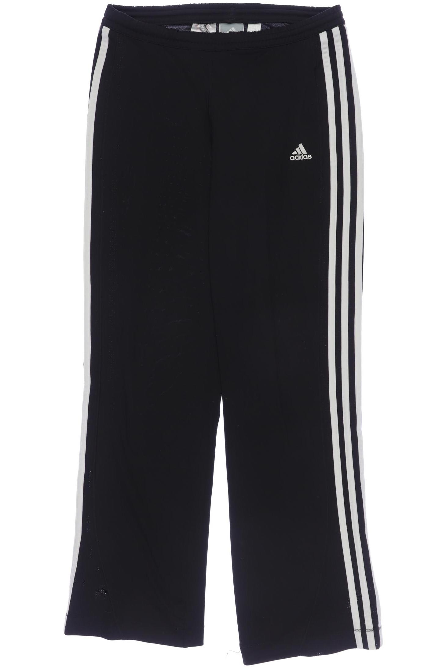 

adidas Damen Stoffhose, schwarz, Gr. 152