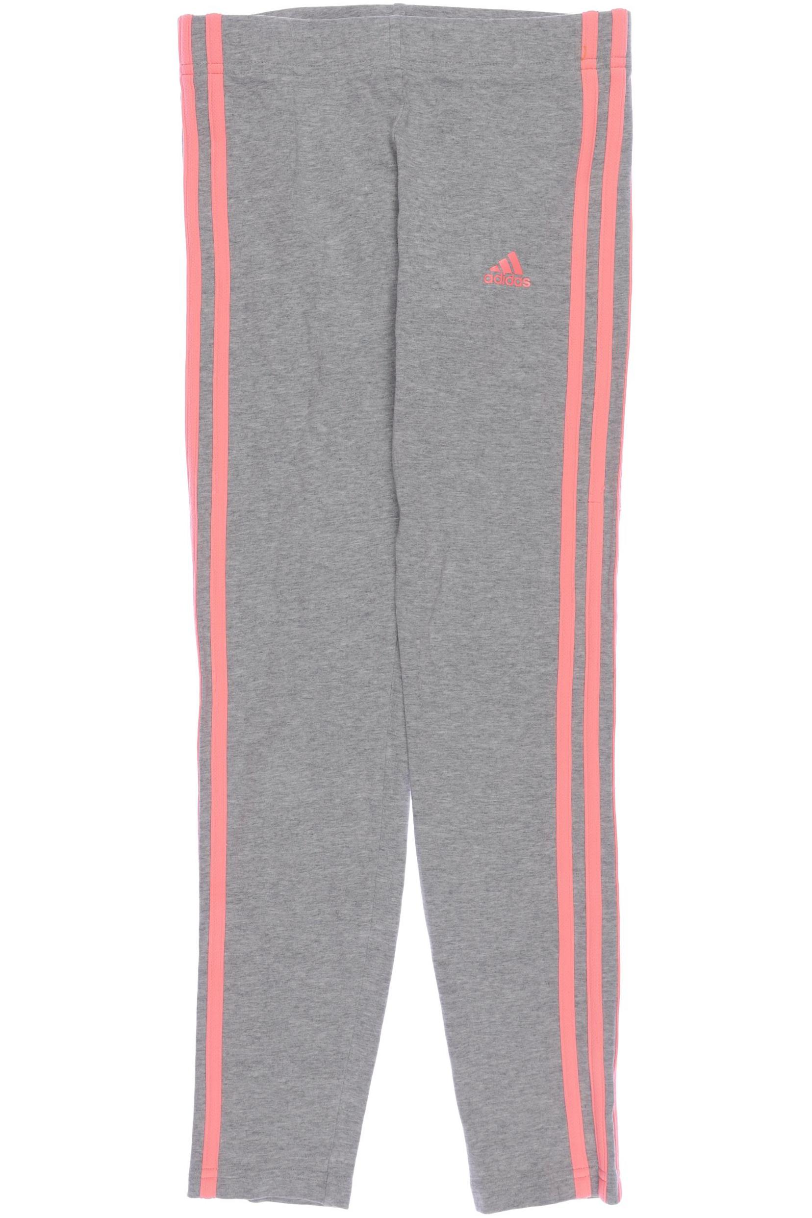 

adidas Damen Stoffhose, grau, Gr. 152