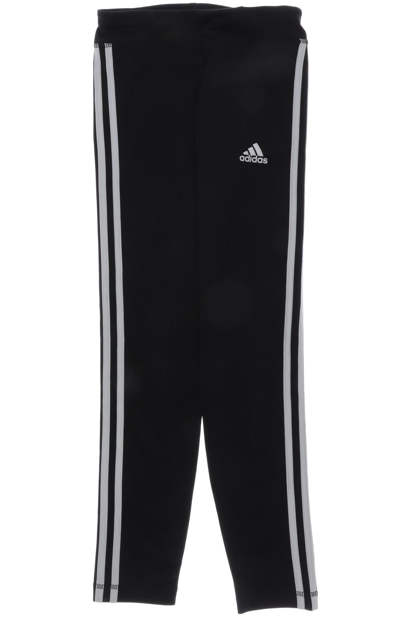 

adidas Damen Stoffhose, schwarz, Gr. 152