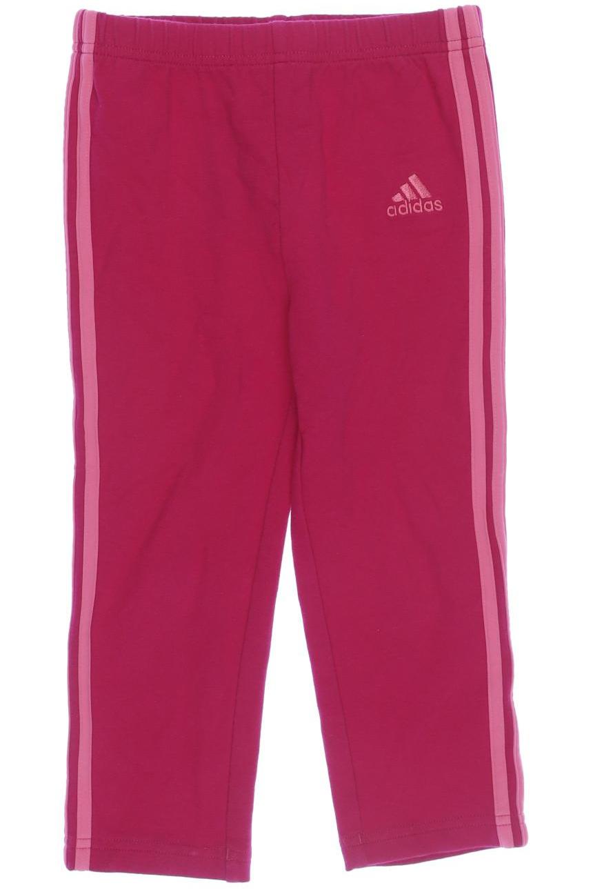 

adidas Damen Stoffhose, pink, Gr. 98