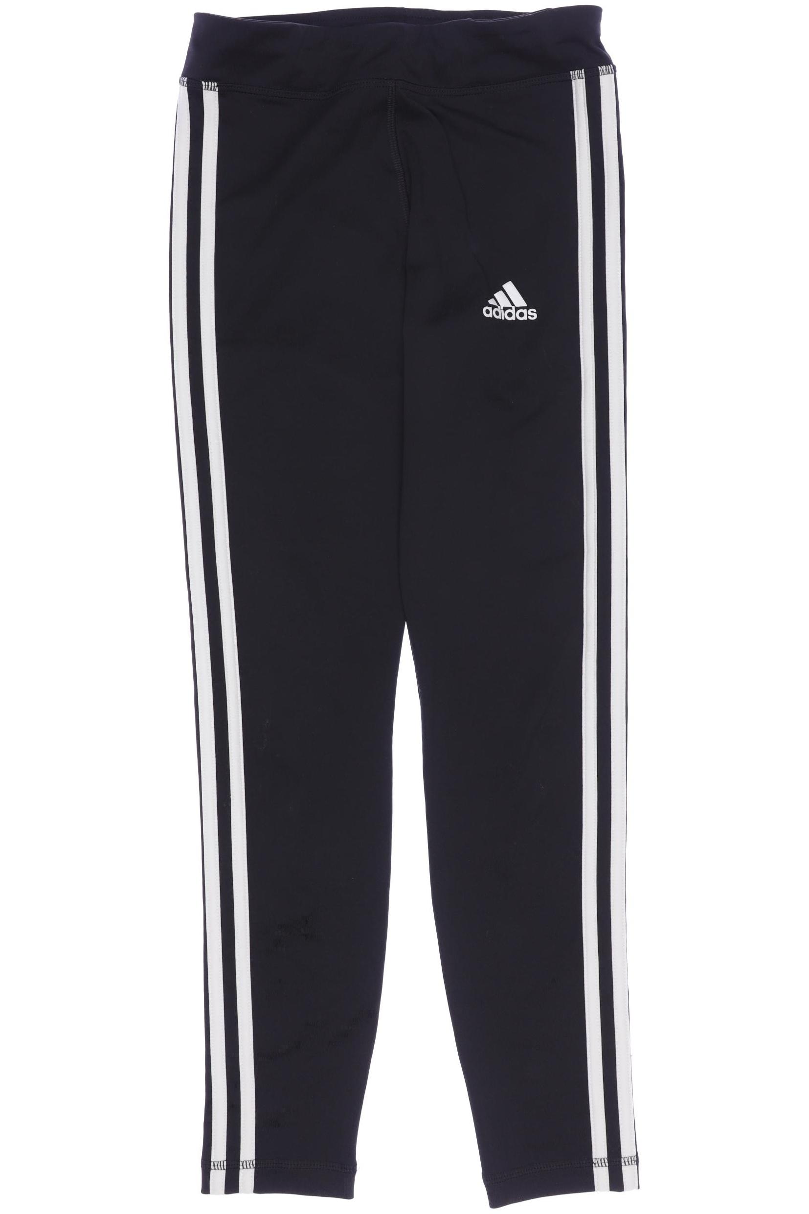 

adidas Damen Stoffhose, schwarz, Gr. 152