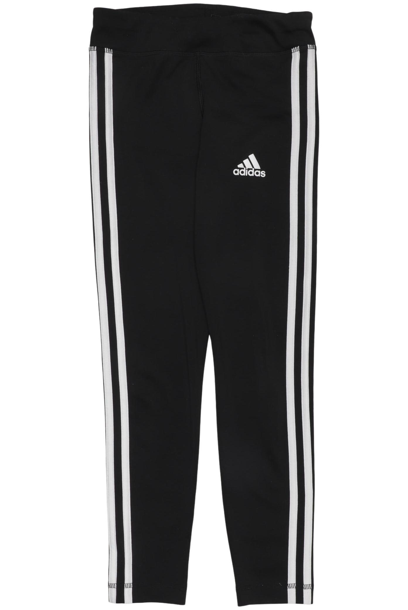 

adidas Damen Stoffhose, schwarz, Gr. 116