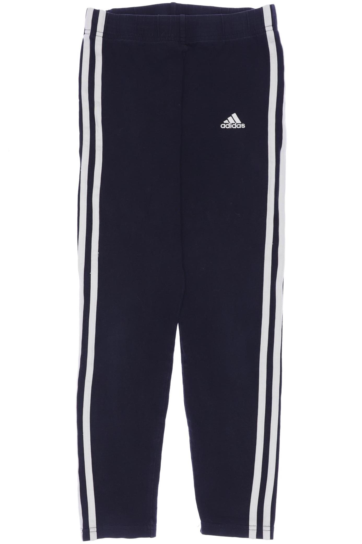 

adidas Damen Stoffhose, marineblau, Gr. 134
