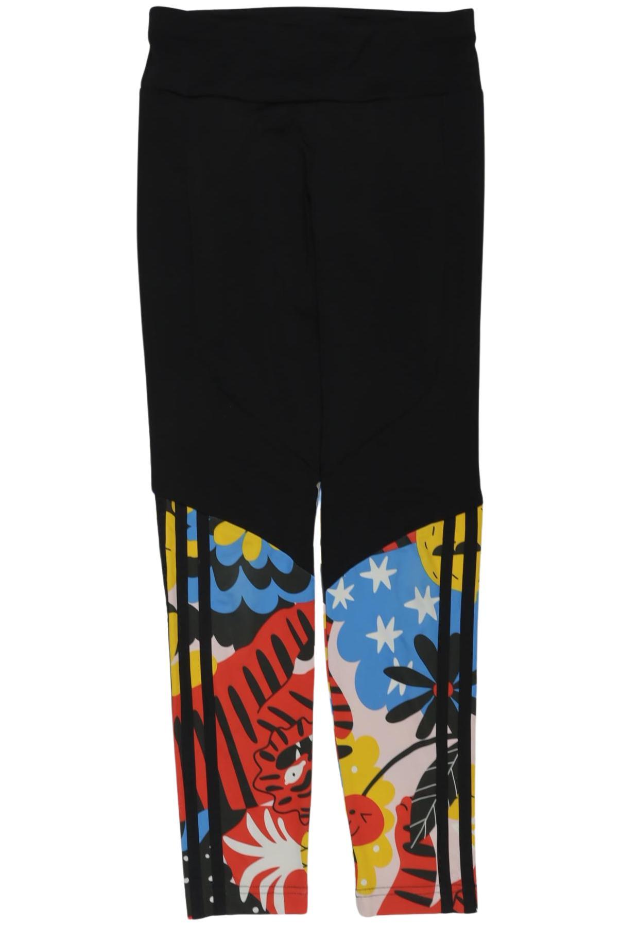 

adidas Mädchen Stoffhose, schwarz, Gr. 140