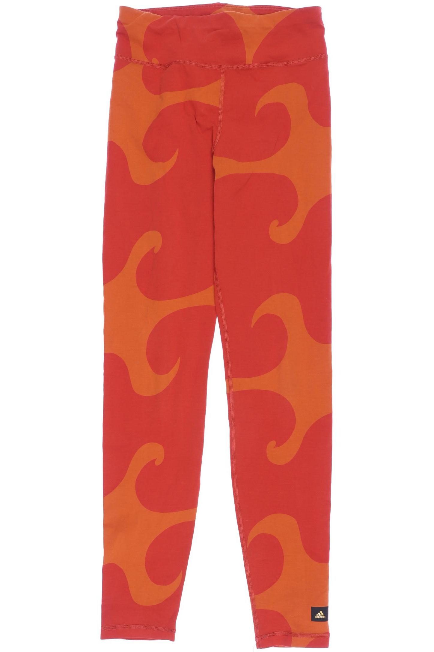 

adidas Damen Stoffhose, orange, Gr. 164