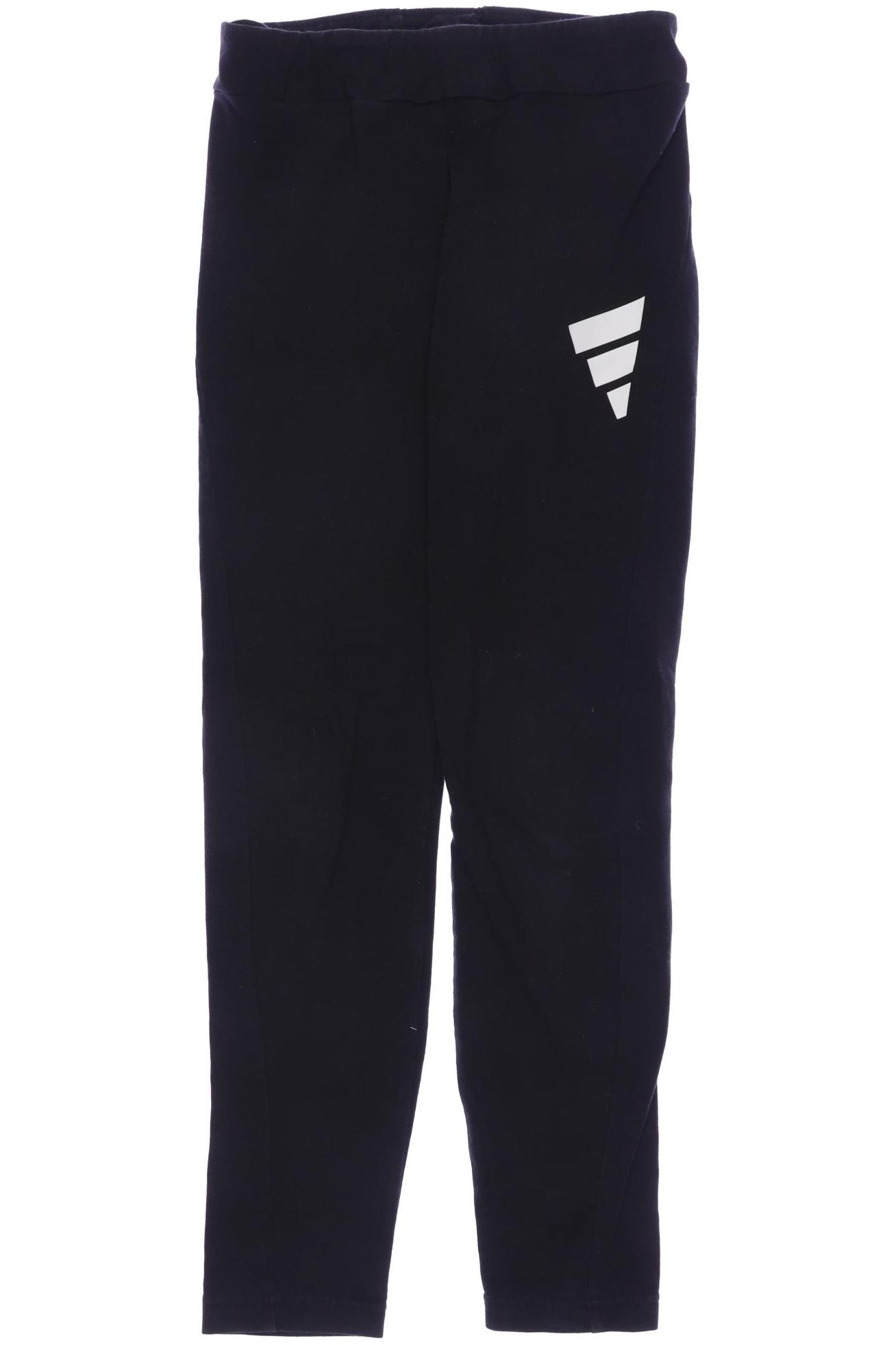 

adidas Damen Stoffhose, schwarz, Gr. 152