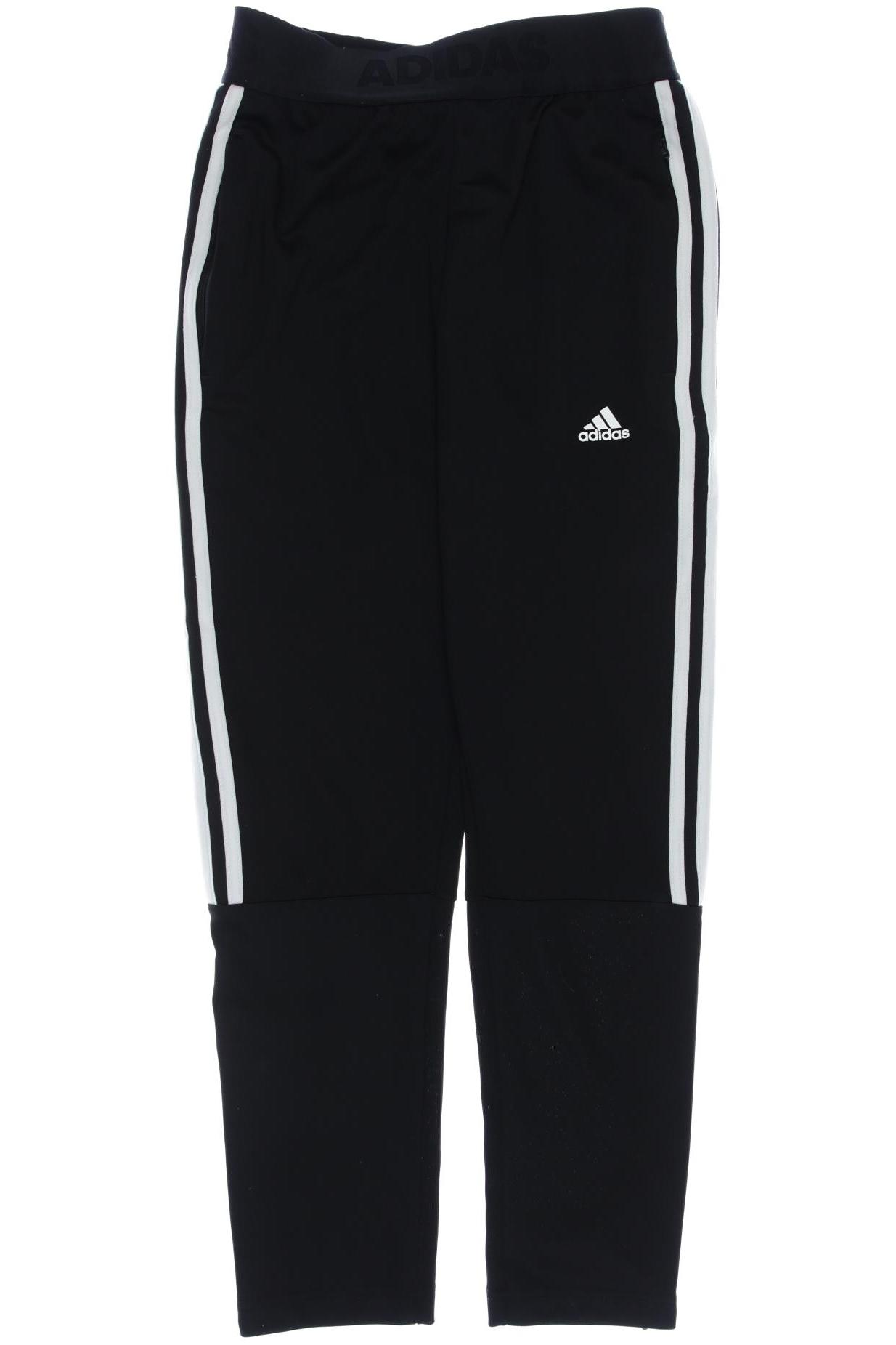 

adidas Damen Stoffhose, schwarz, Gr. 152