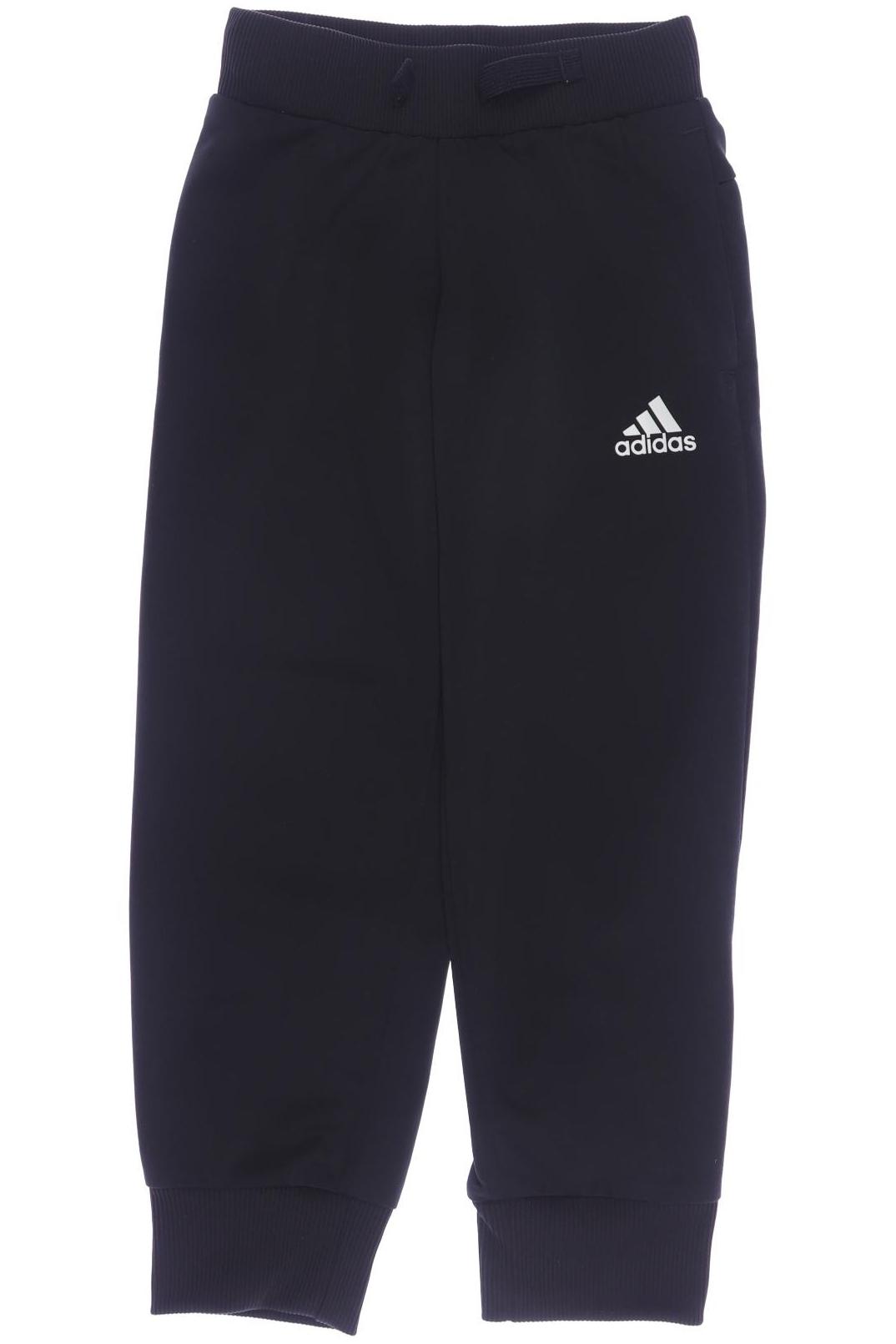 

adidas Damen Stoffhose, schwarz, Gr. 116