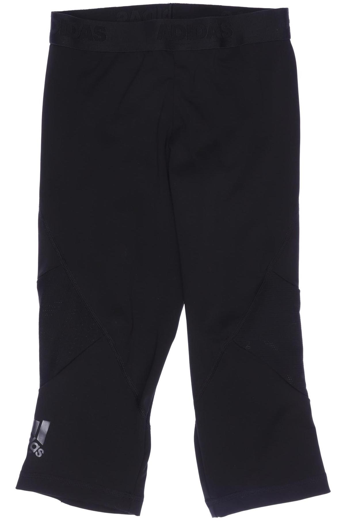 

adidas Damen Stoffhose, schwarz, Gr. 140