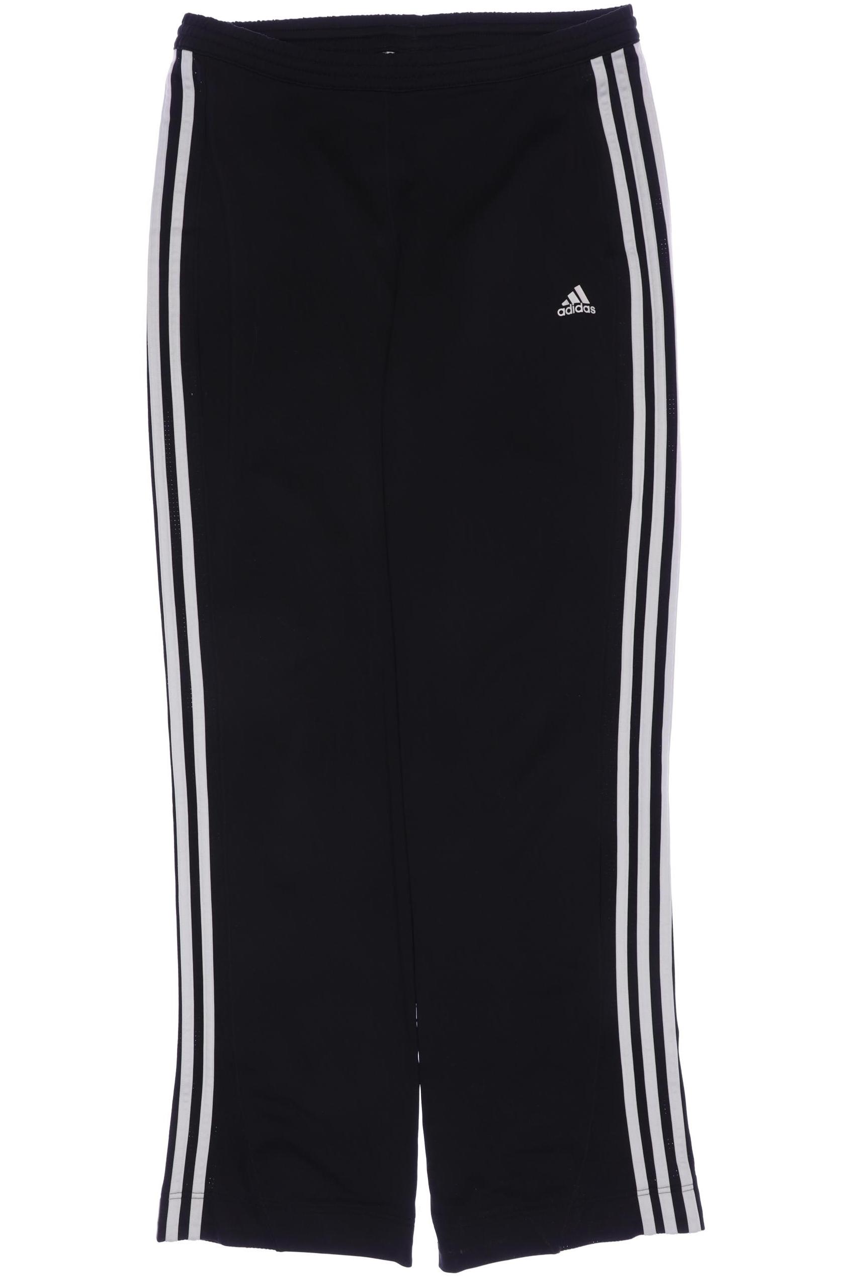 

adidas Damen Stoffhose, schwarz, Gr. 176