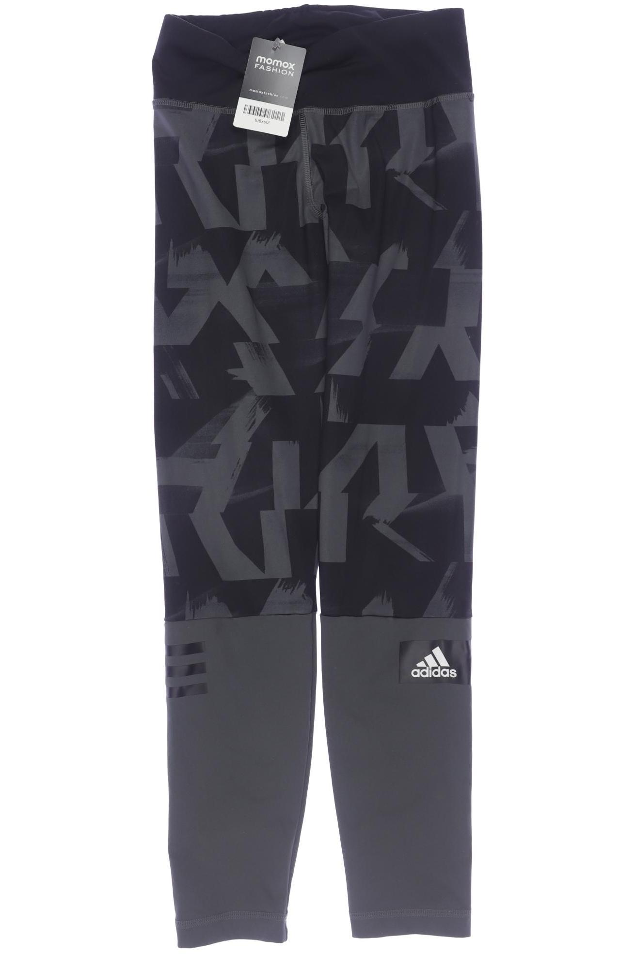 

adidas Damen Stoffhose, grau, Gr. 152