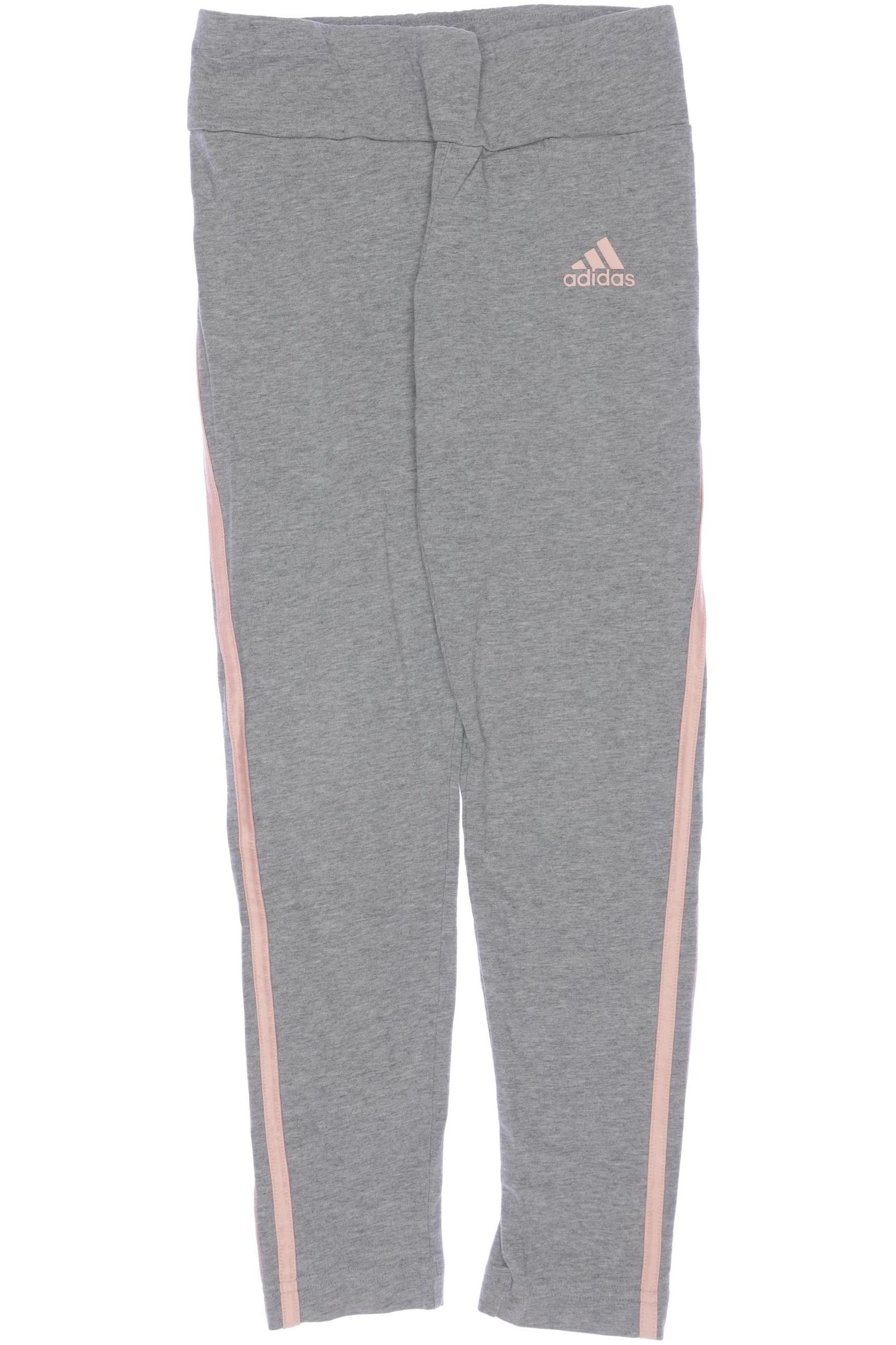 

adidas Damen Stoffhose, grau, Gr. 104