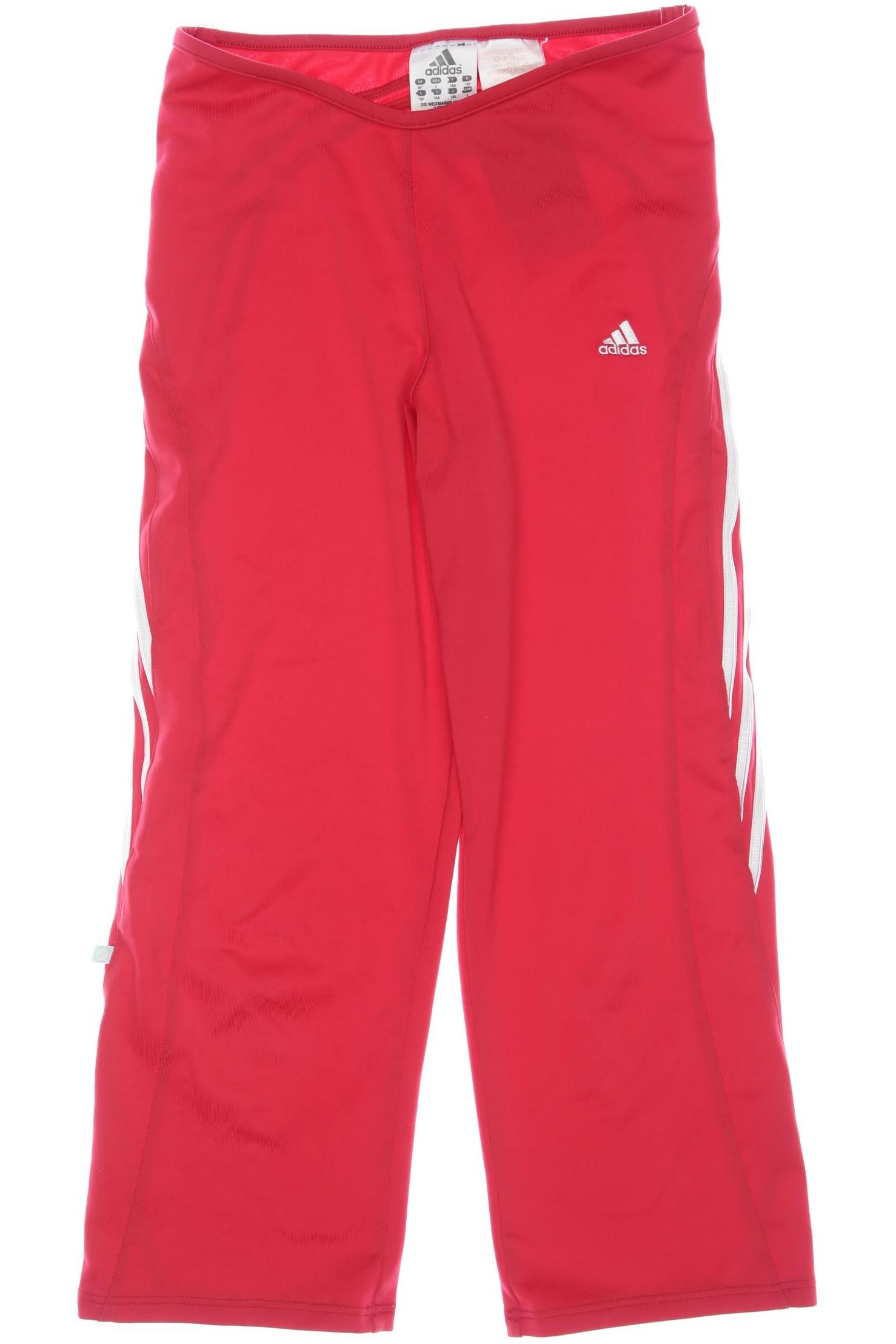 

adidas Damen Stoffhose, rot, Gr. 152