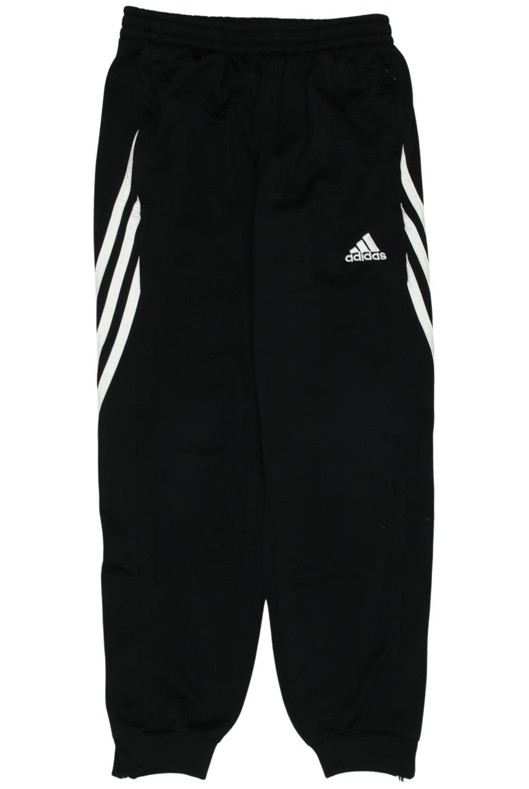 

adidas Damen Stoffhose, schwarz, Gr. 140