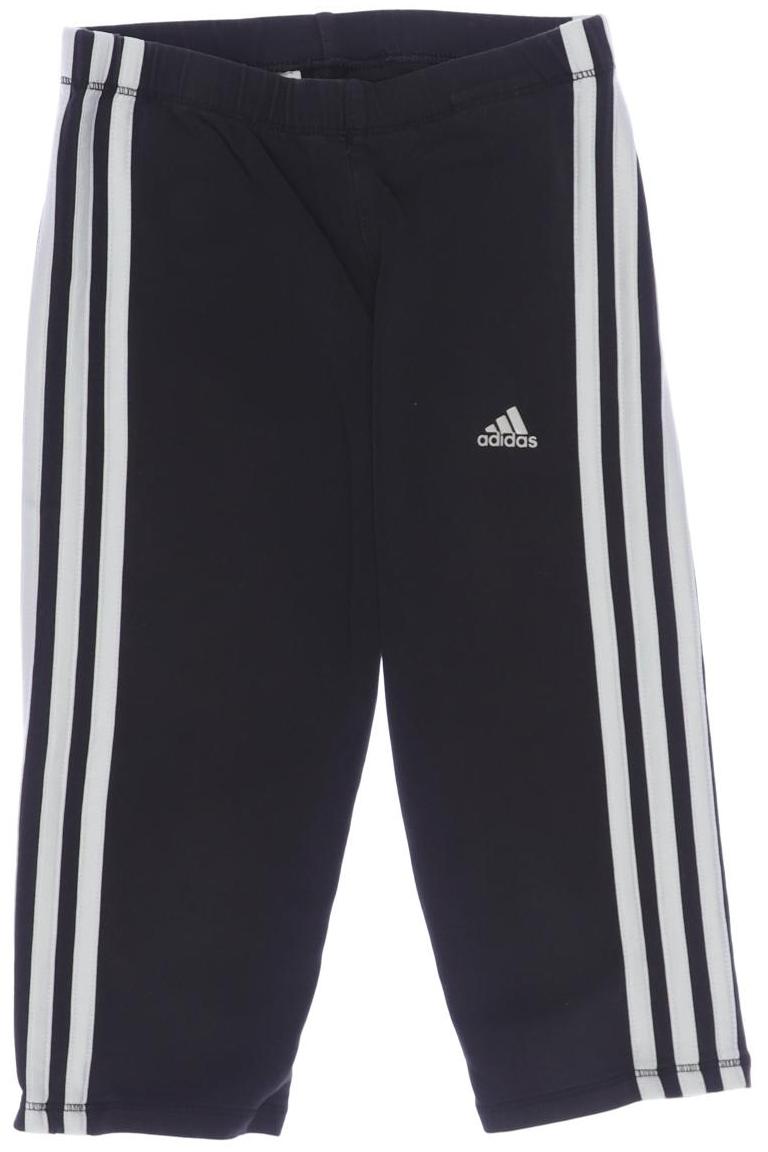 

adidas Damen Stoffhose, schwarz, Gr. 128