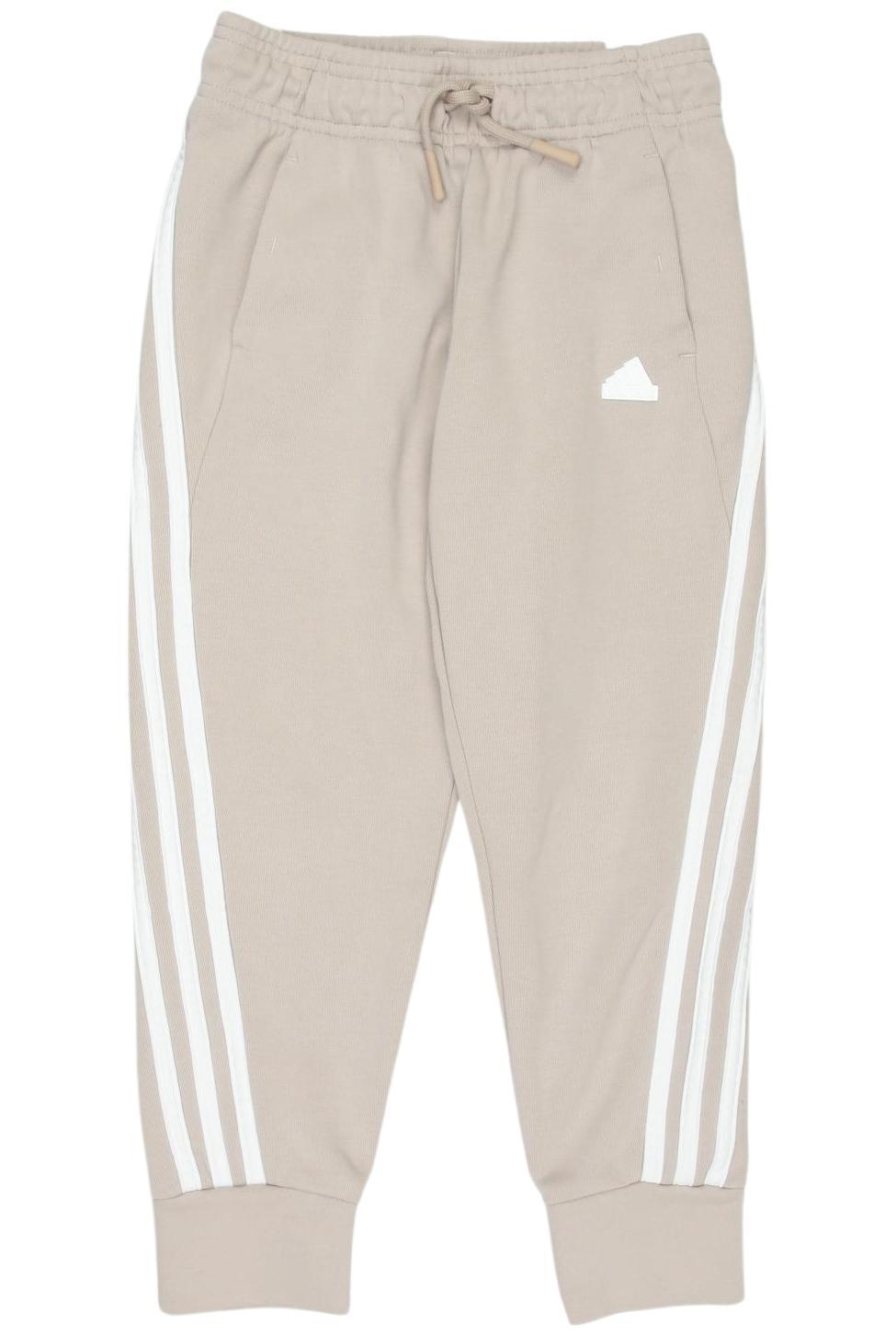 

adidas Damen Stoffhose, beige, Gr. 110