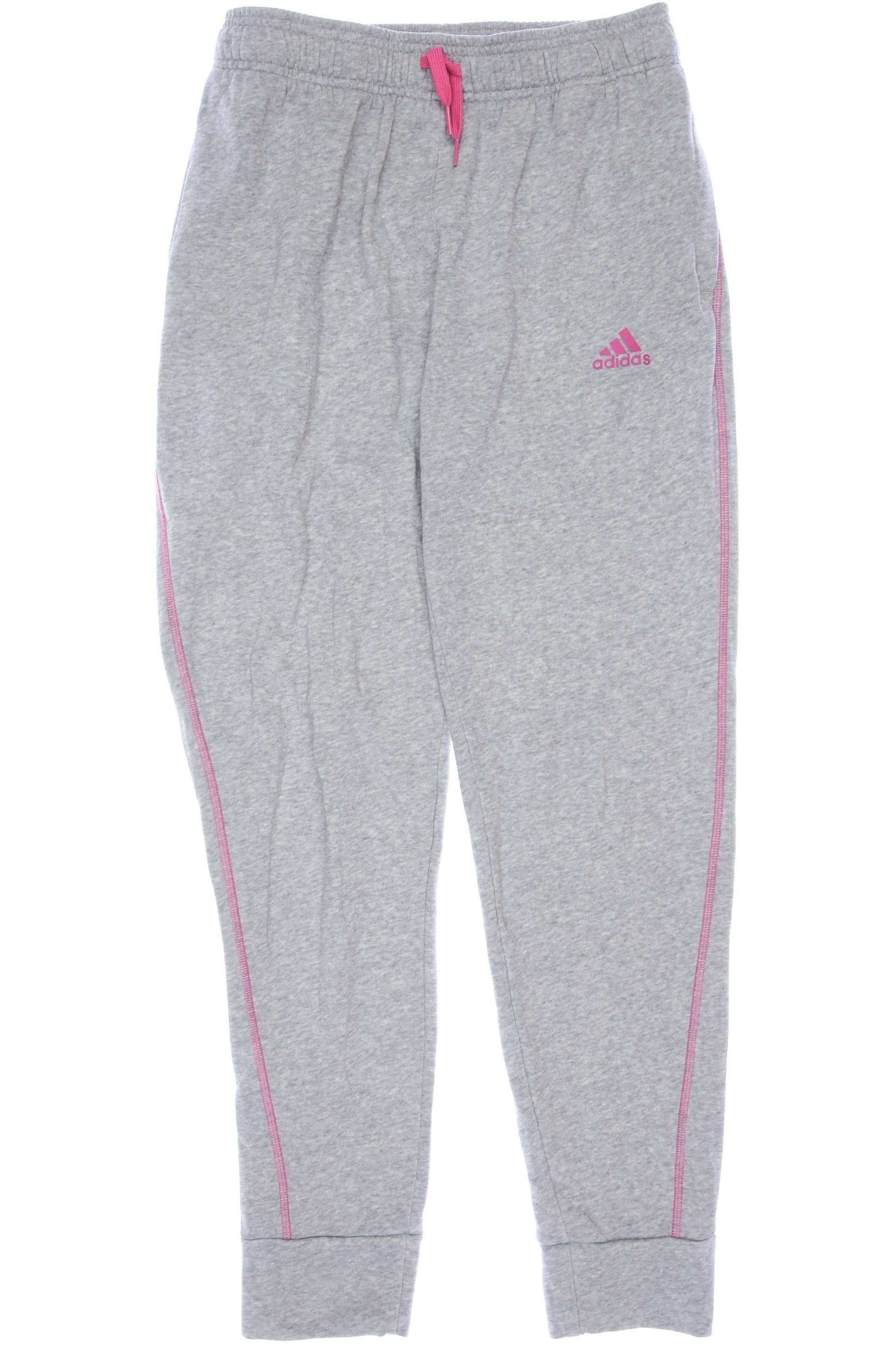

adidas Damen Stoffhose, grau, Gr. 164