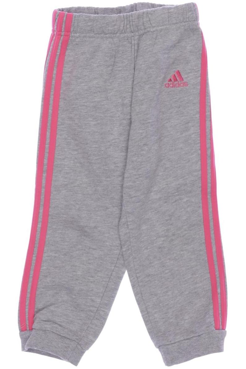

adidas Damen Stoffhose, grau, Gr. 92