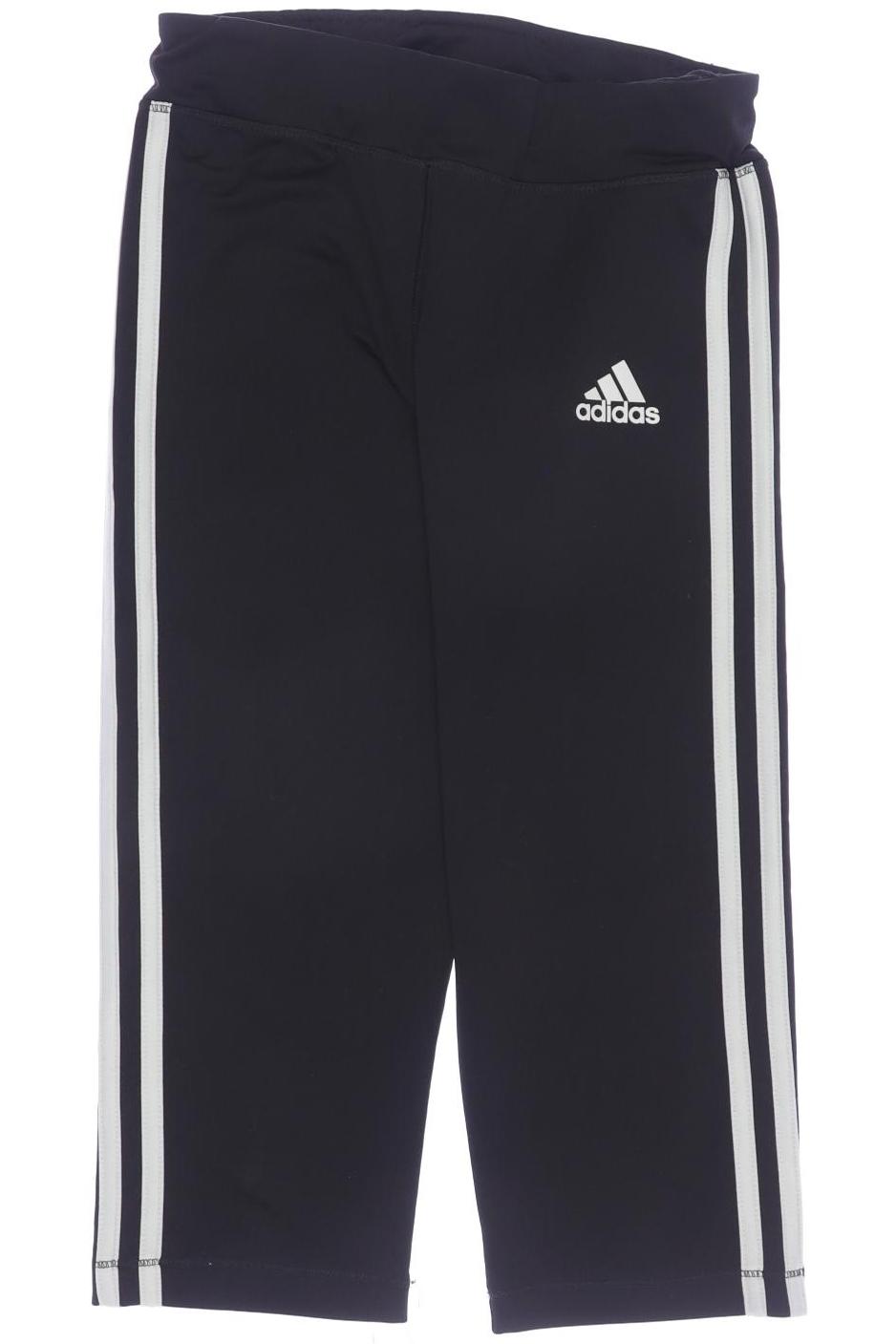 

adidas Damen Stoffhose, schwarz, Gr. 152