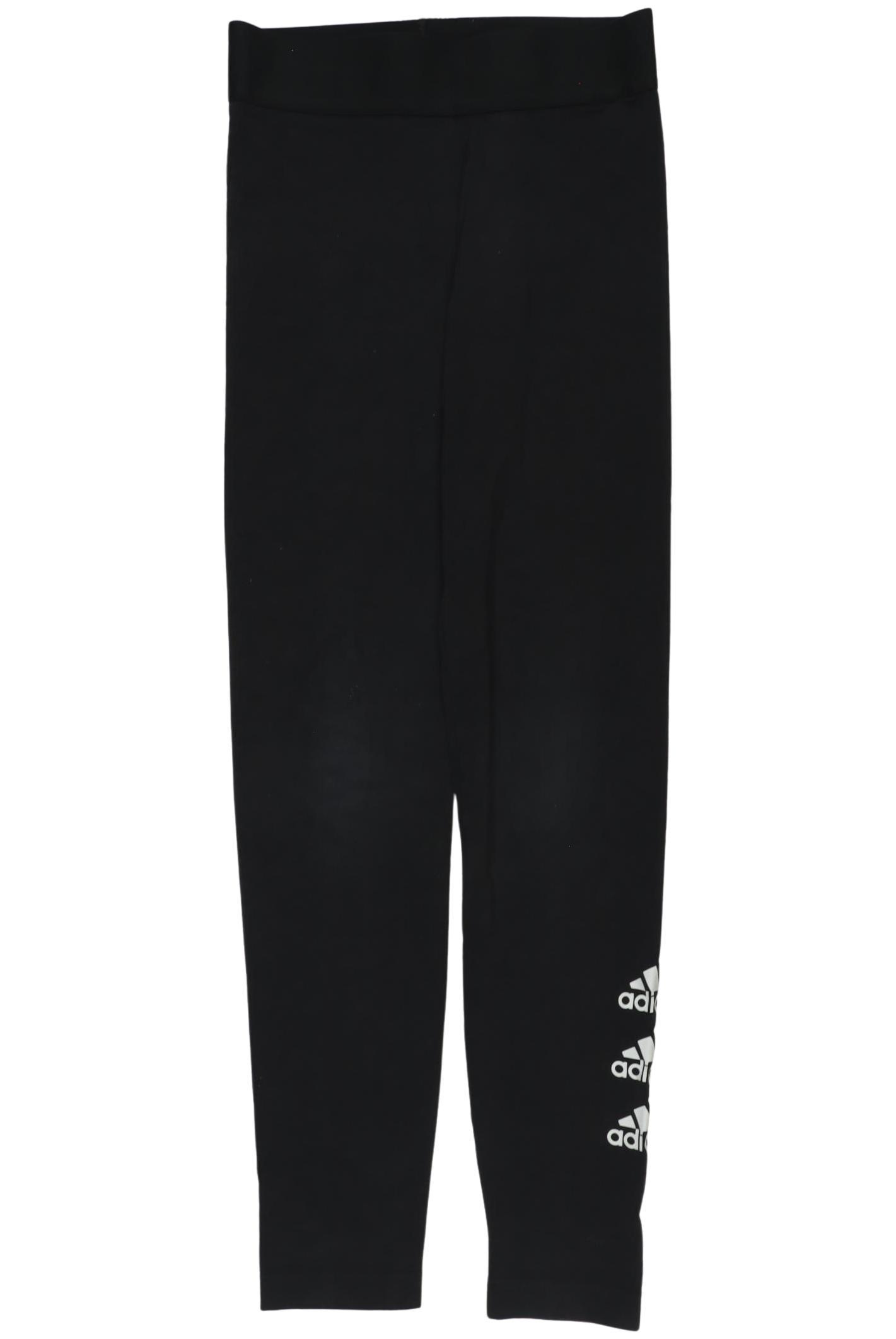 

adidas Mädchen Stoffhose, schwarz, Gr. 152