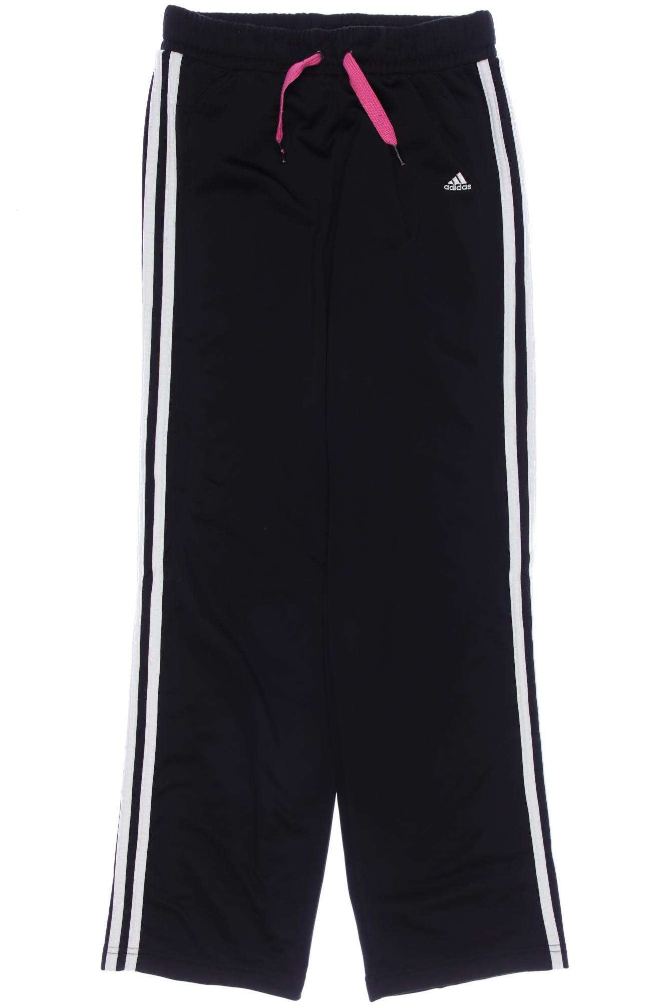 

adidas Damen Stoffhose, schwarz, Gr. 164