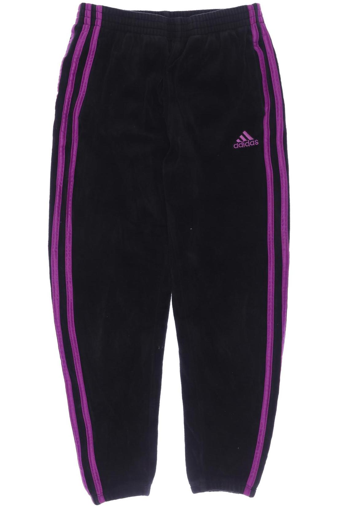 

adidas Damen Stoffhose, schwarz, Gr. 116