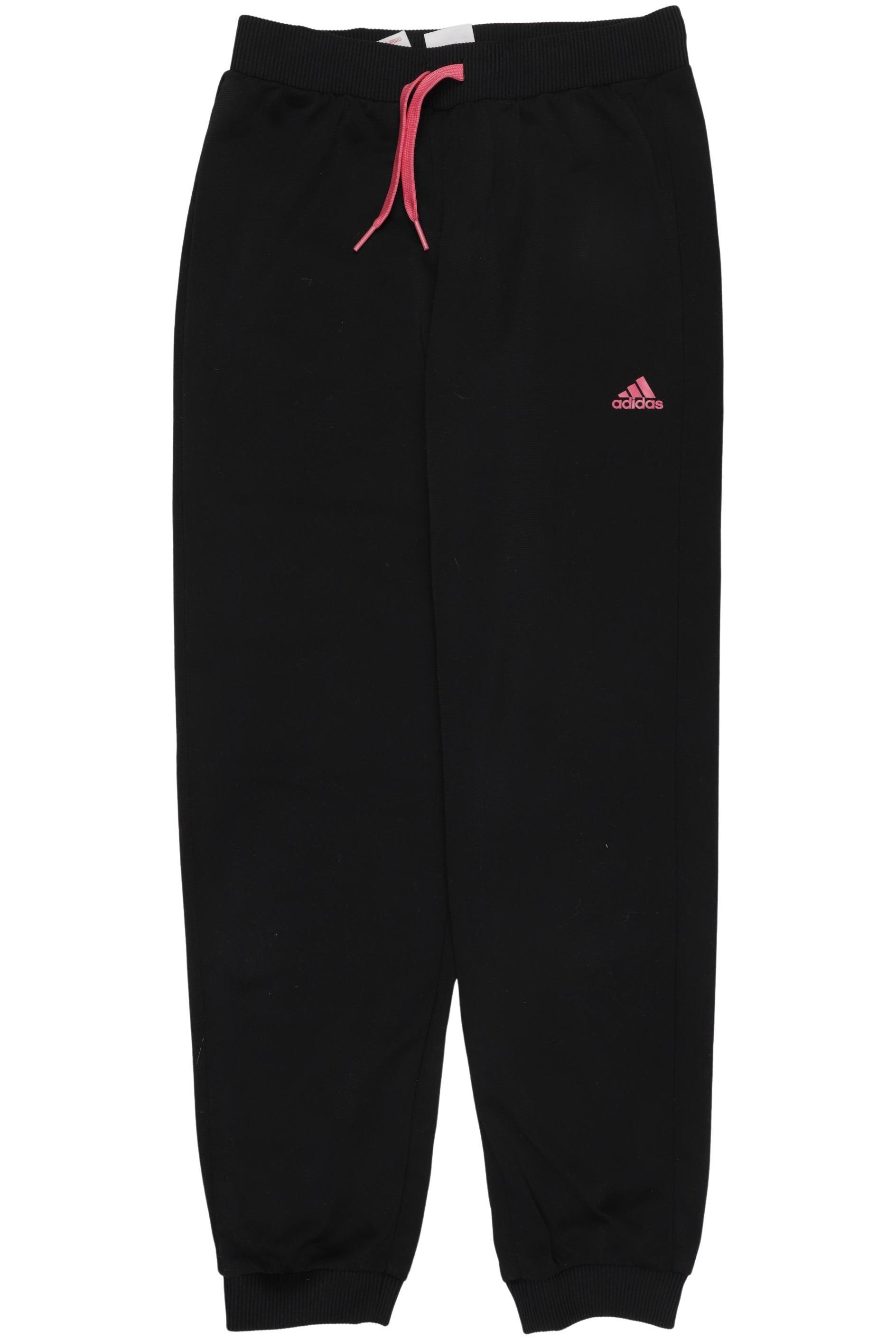 

adidas Damen Stoffhose, schwarz, Gr. 152