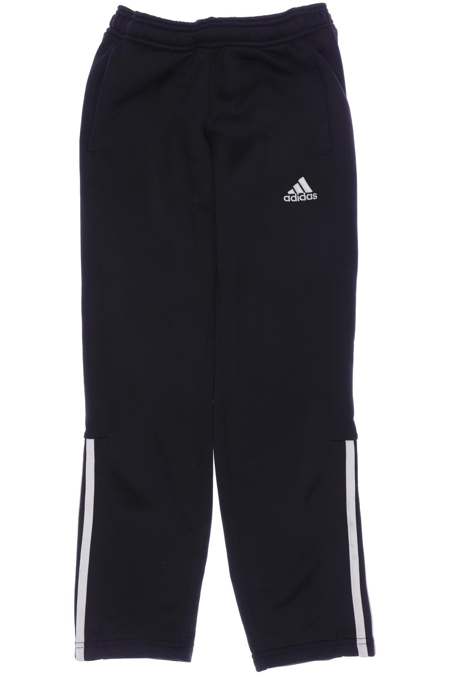 

adidas Damen Stoffhose, schwarz, Gr. 140