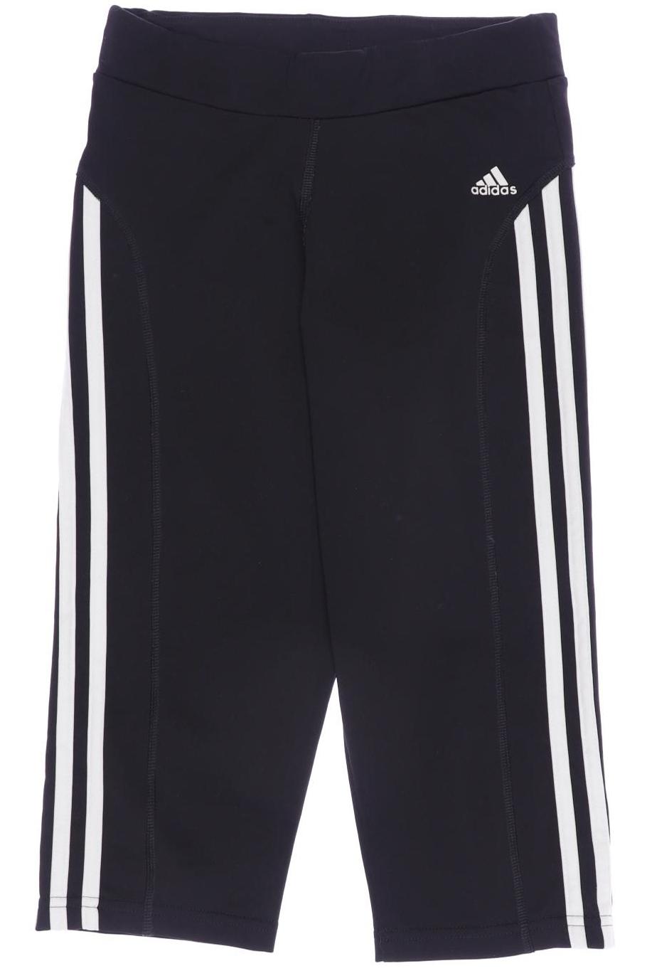 

adidas Damen Stoffhose, schwarz, Gr. 152