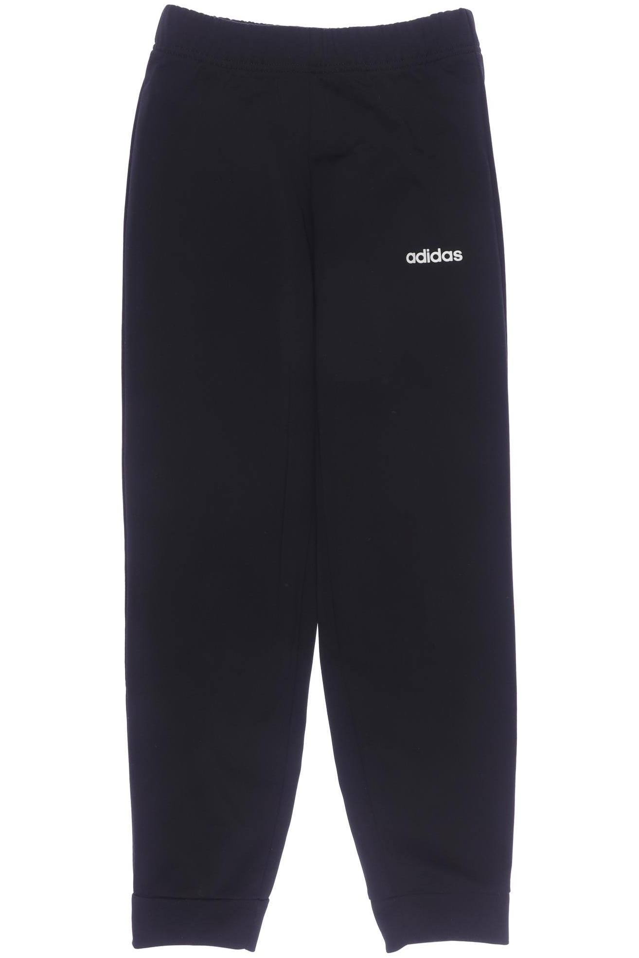 

adidas Damen Stoffhose, schwarz, Gr. 140