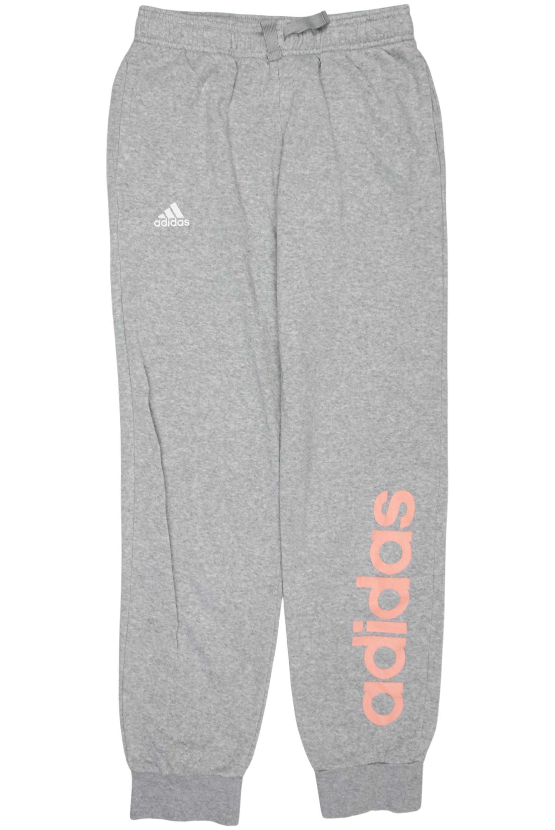 

adidas Damen Stoffhose, grau, Gr. 164