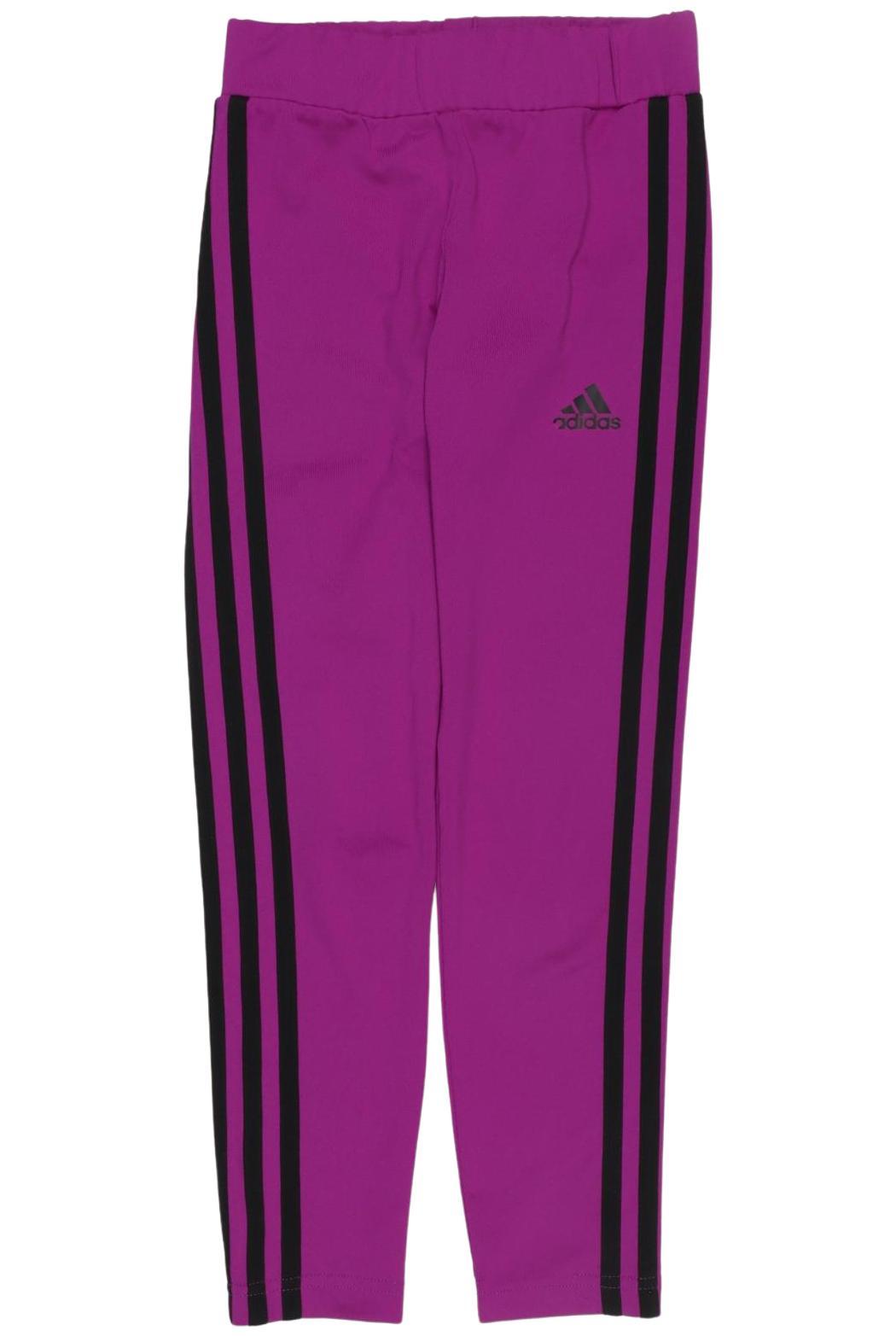 

adidas Damen Stoffhose, pink, Gr. 128