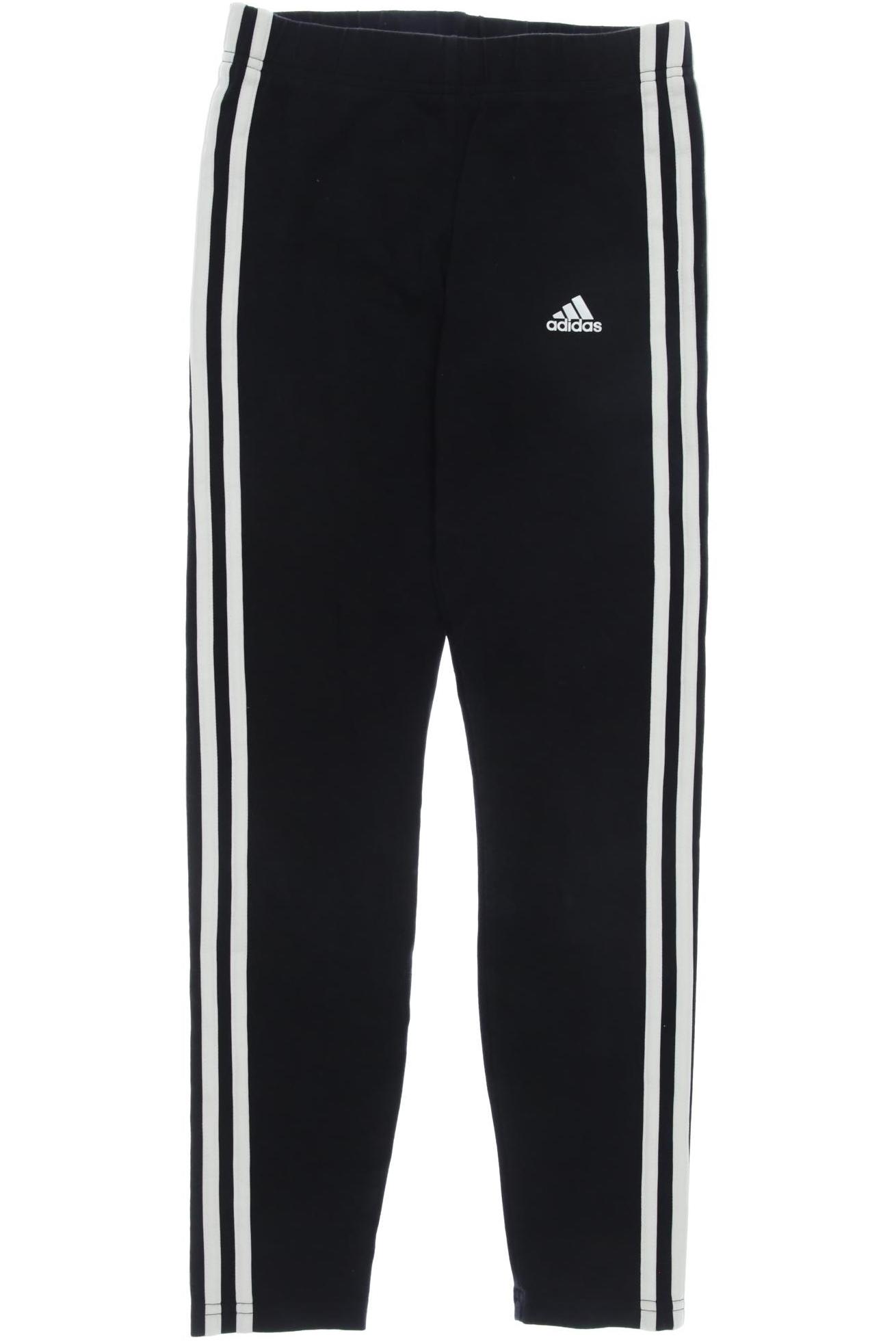 

adidas Damen Stoffhose, schwarz, Gr. 152