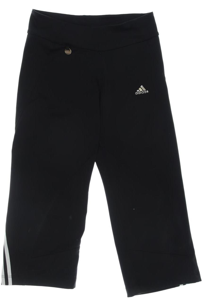

adidas Damen Stoffhose, schwarz, Gr. 140