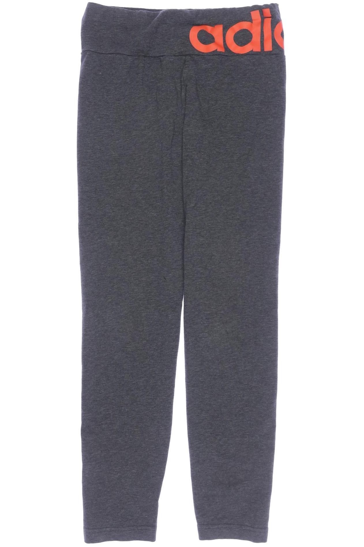 

adidas Damen Stoffhose, grau, Gr. 164