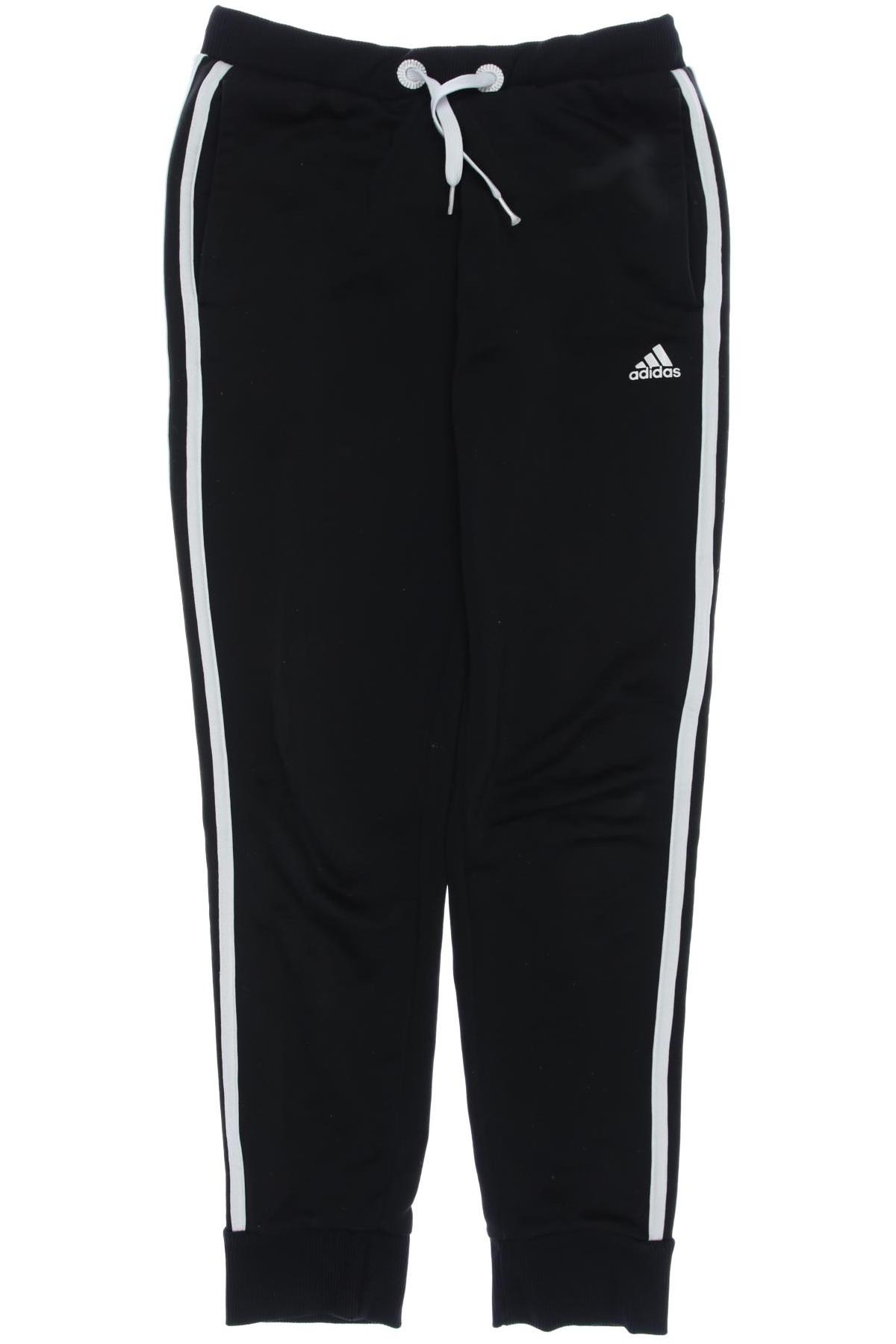 

adidas Damen Stoffhose, schwarz, Gr. 152