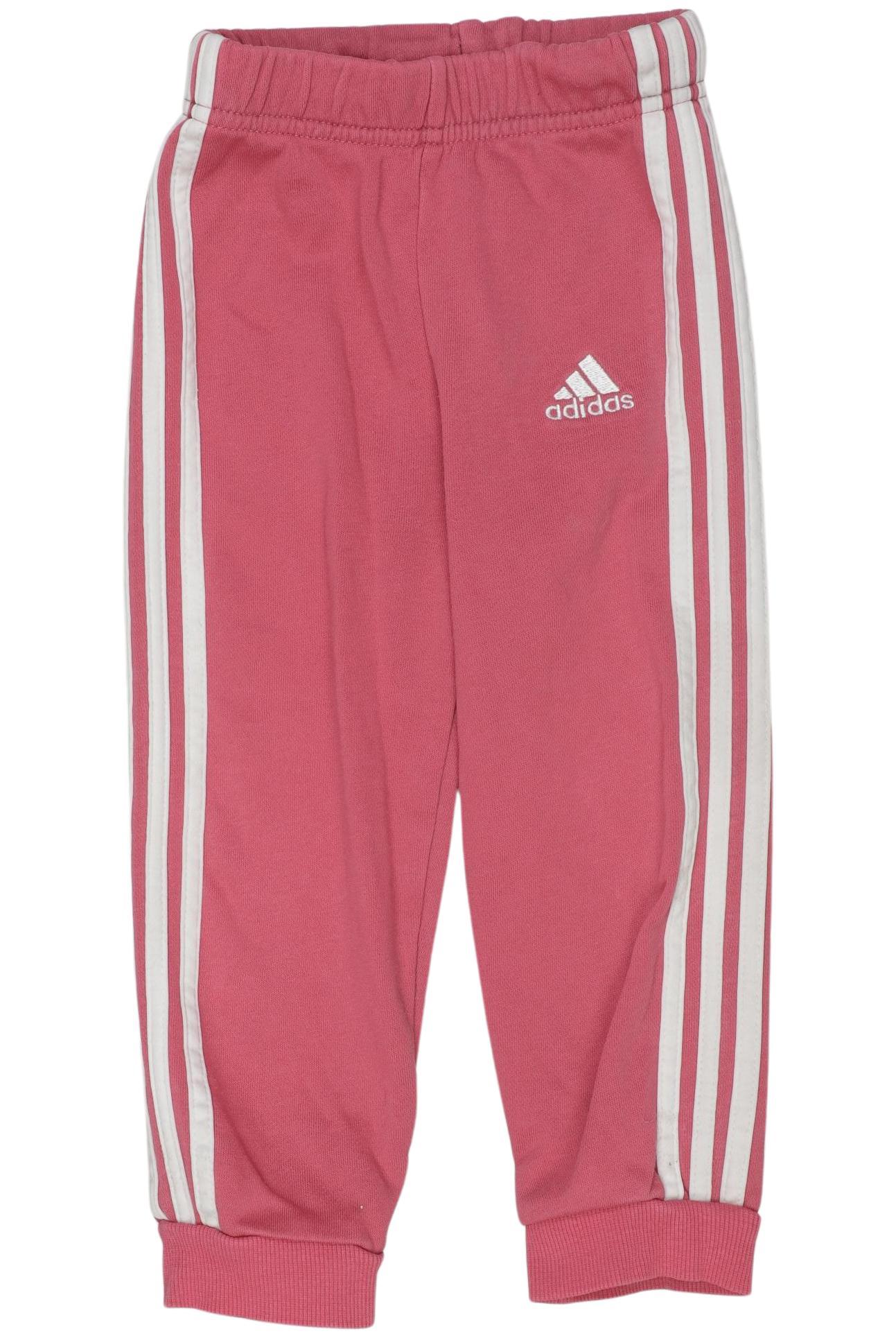 

adidas Mädchen Stoffhose, pink, Gr. 92