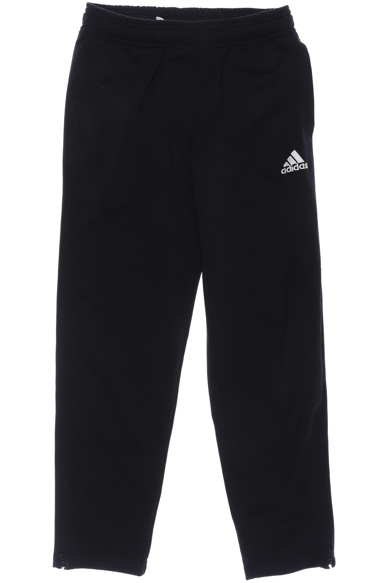 

adidas Damen Stoffhose, schwarz, Gr. 140