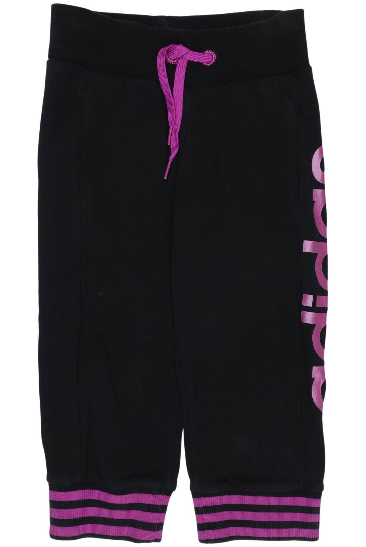 

adidas Damen Stoffhose, schwarz, Gr. 140
