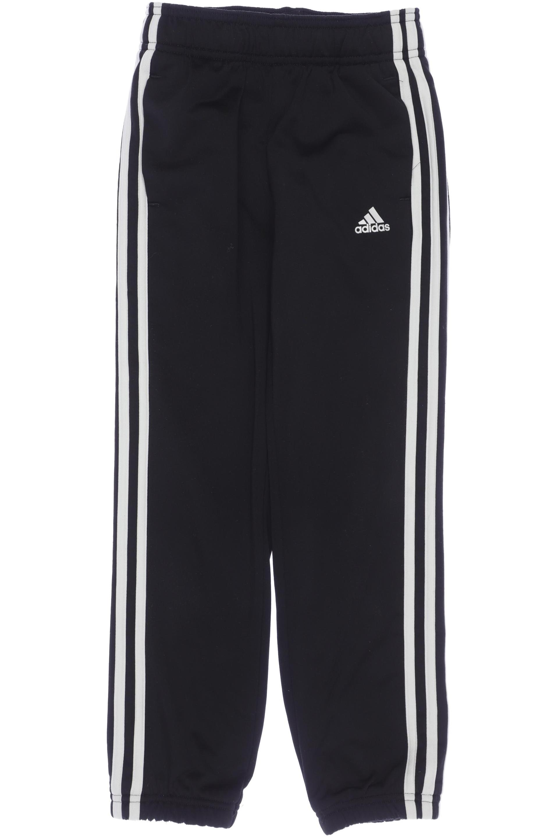 

adidas Damen Stoffhose, schwarz, Gr. 128