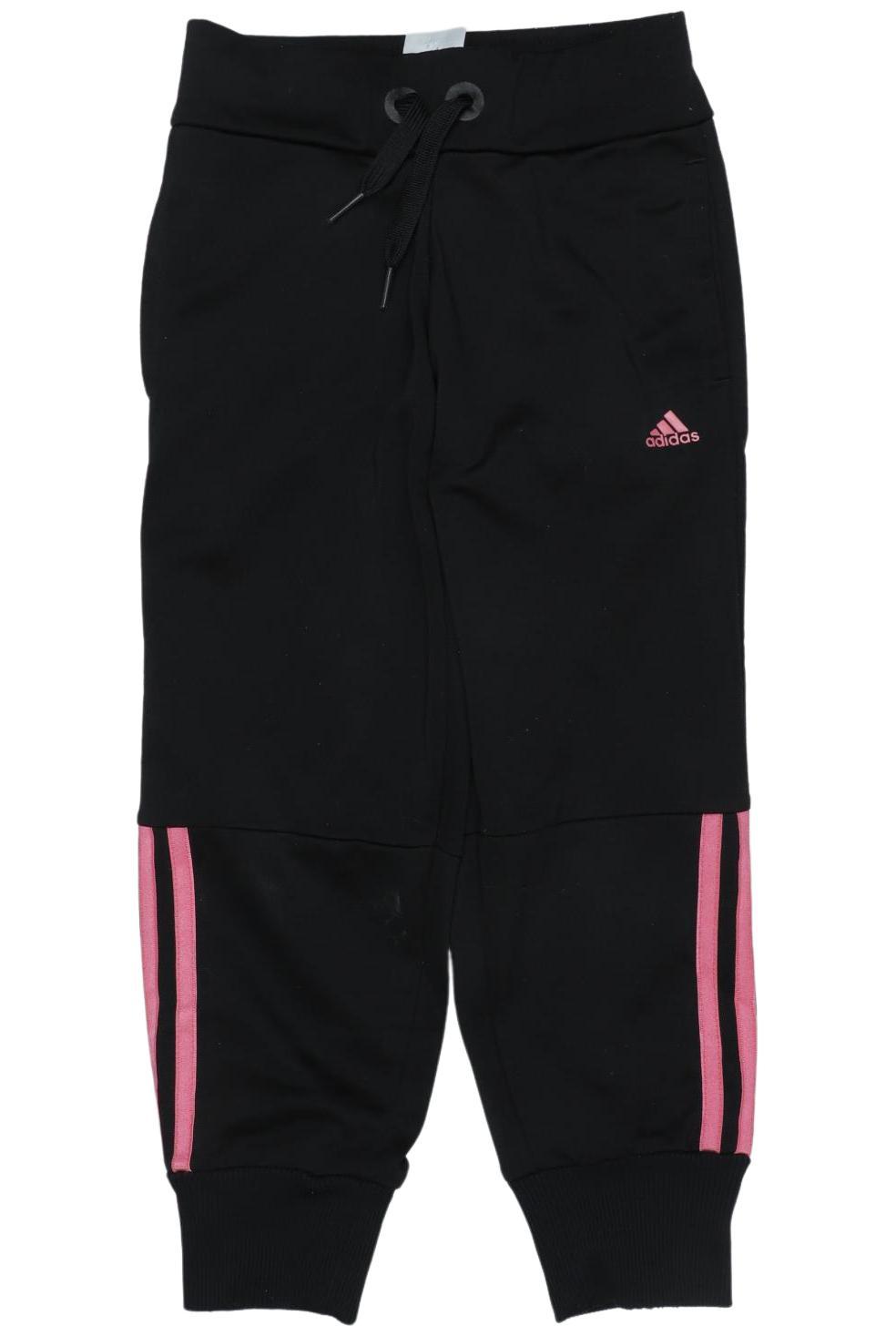 

adidas Mädchen Stoffhose, schwarz, Gr. 116